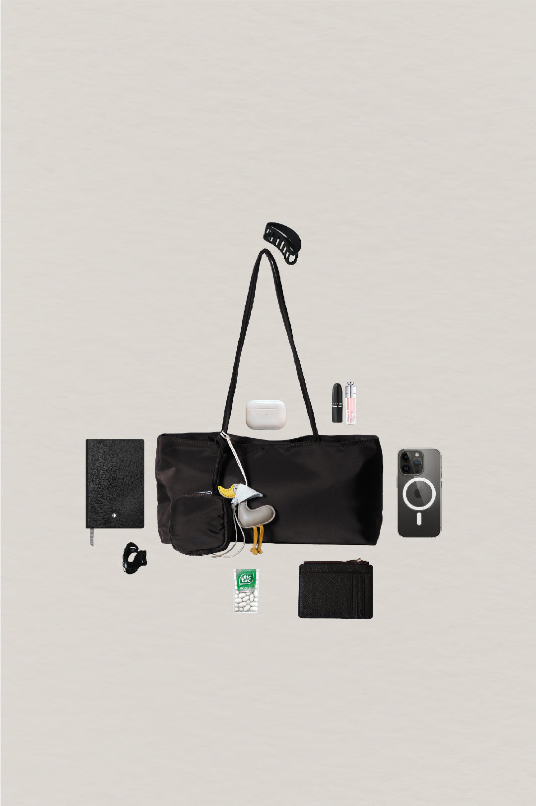 Classic Avenue Tote - Coffee (With Charm)