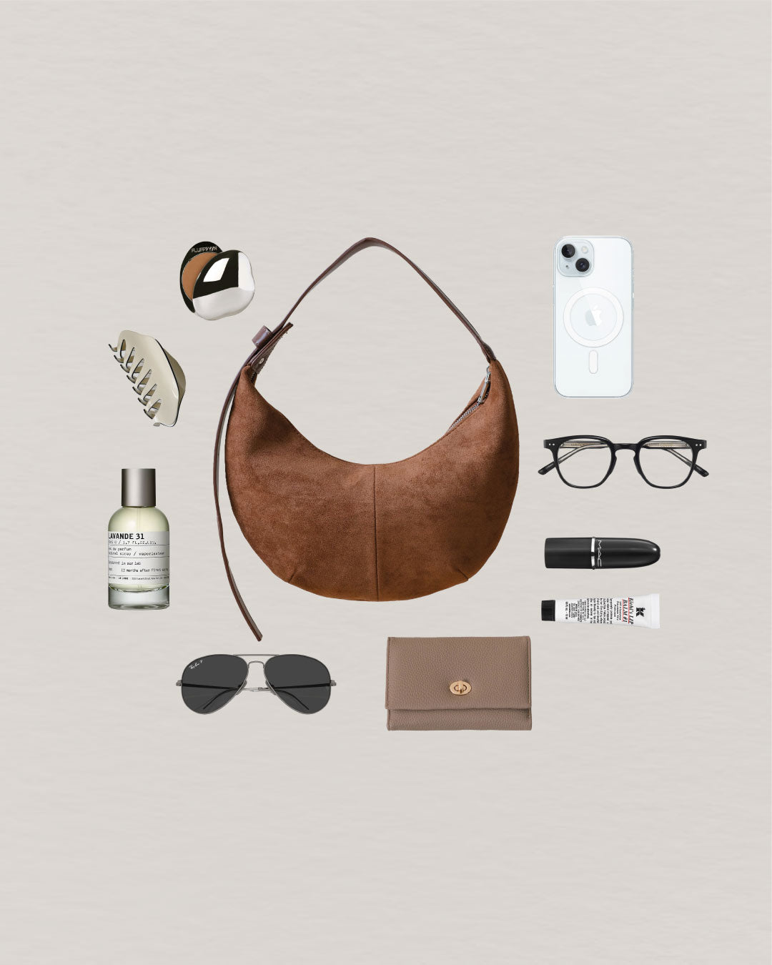 Portable Dumpling Crescent Bun In Coffee