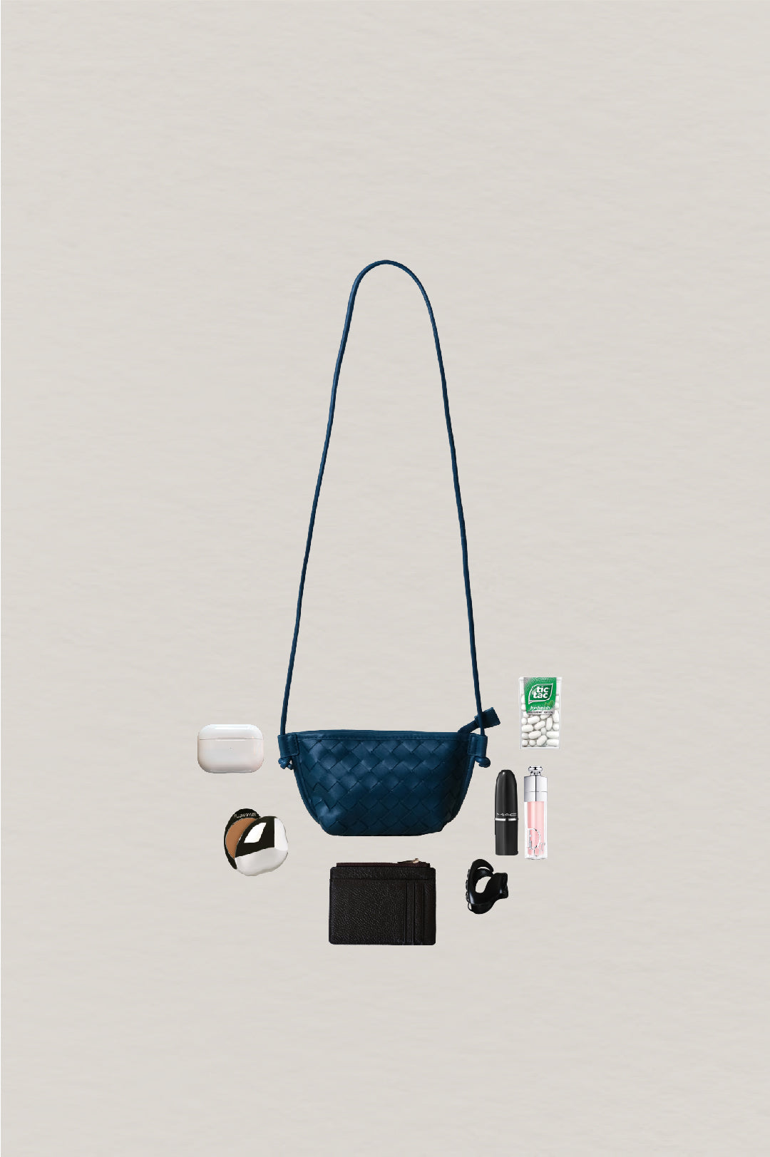 Mini Artisan Satchel - Indigo Blue