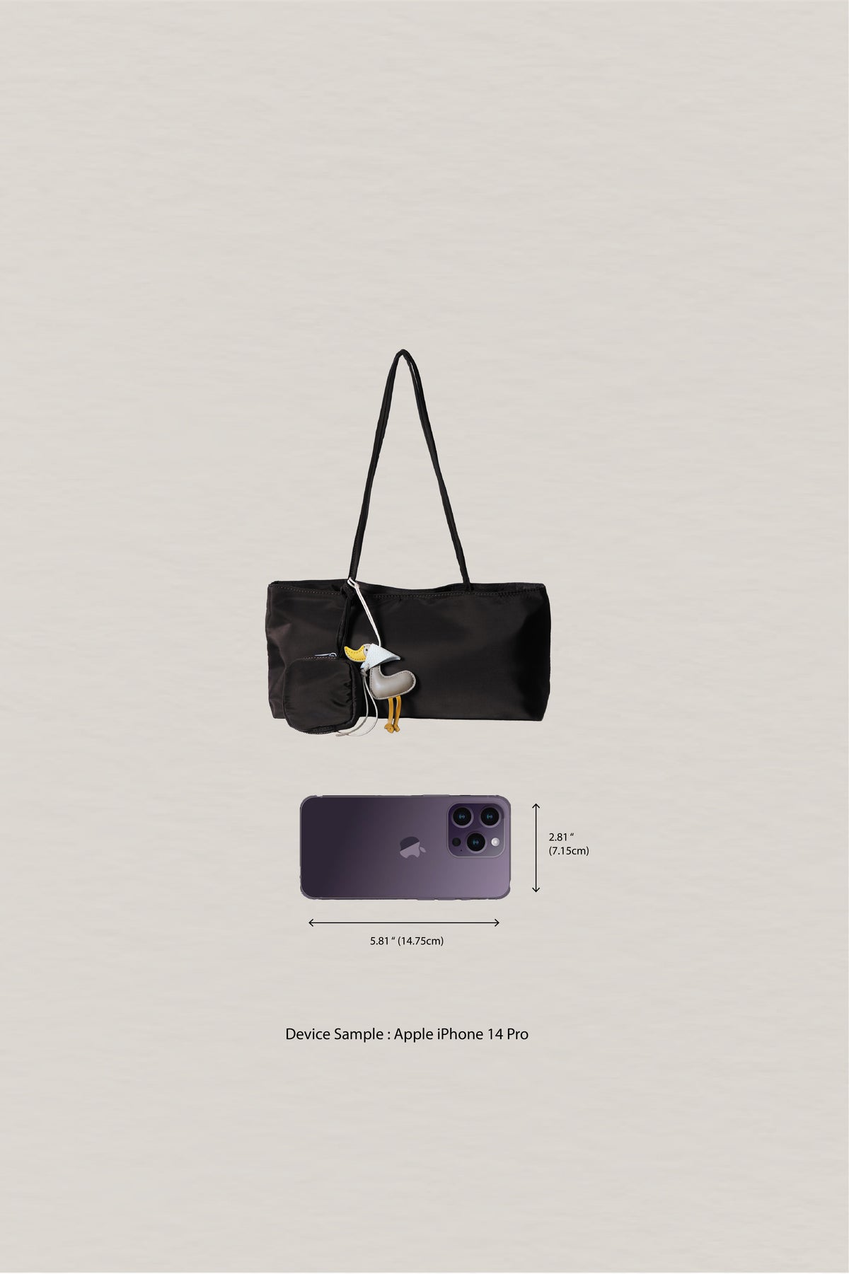 Classic Avenue Tote - Coffee (With Charm)