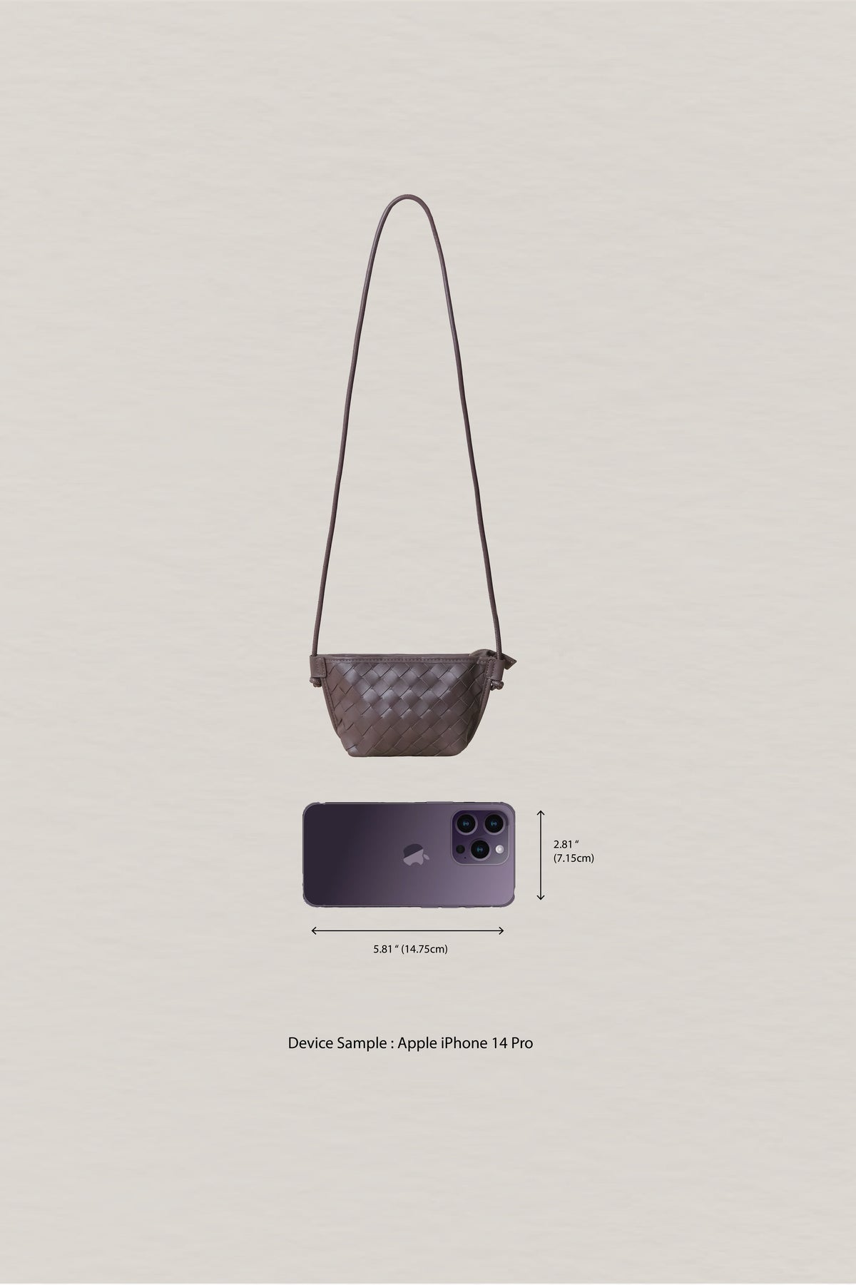 Mini Artisan Satchel - Greyish Brown