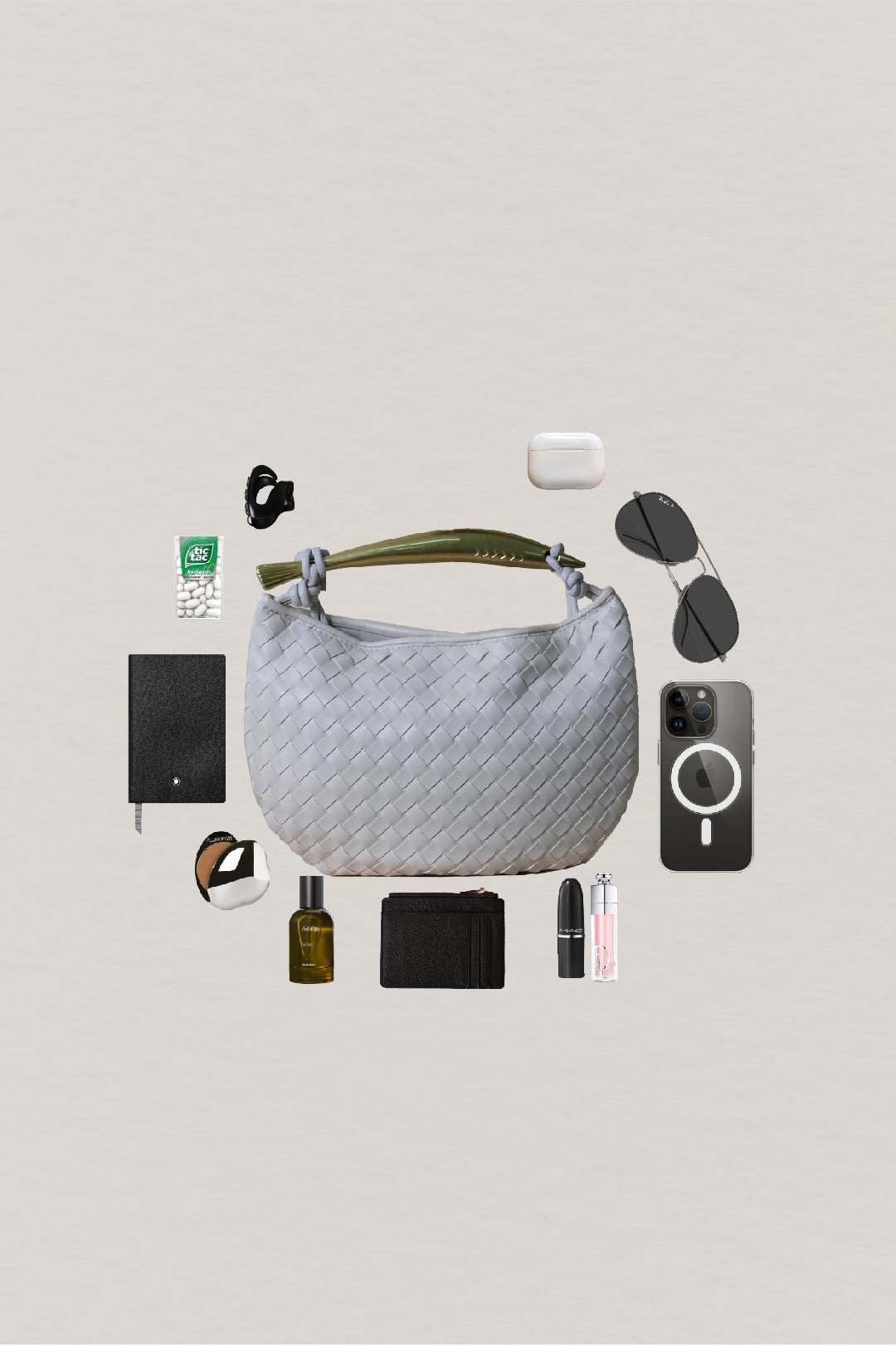 Artisan Classic Dumpling Bag - Cream White