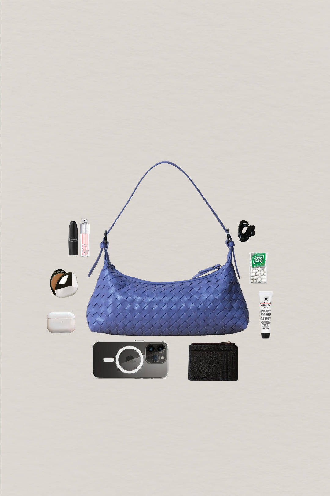 Maison Artisan Colette Baguette Bag - Lavender Purple