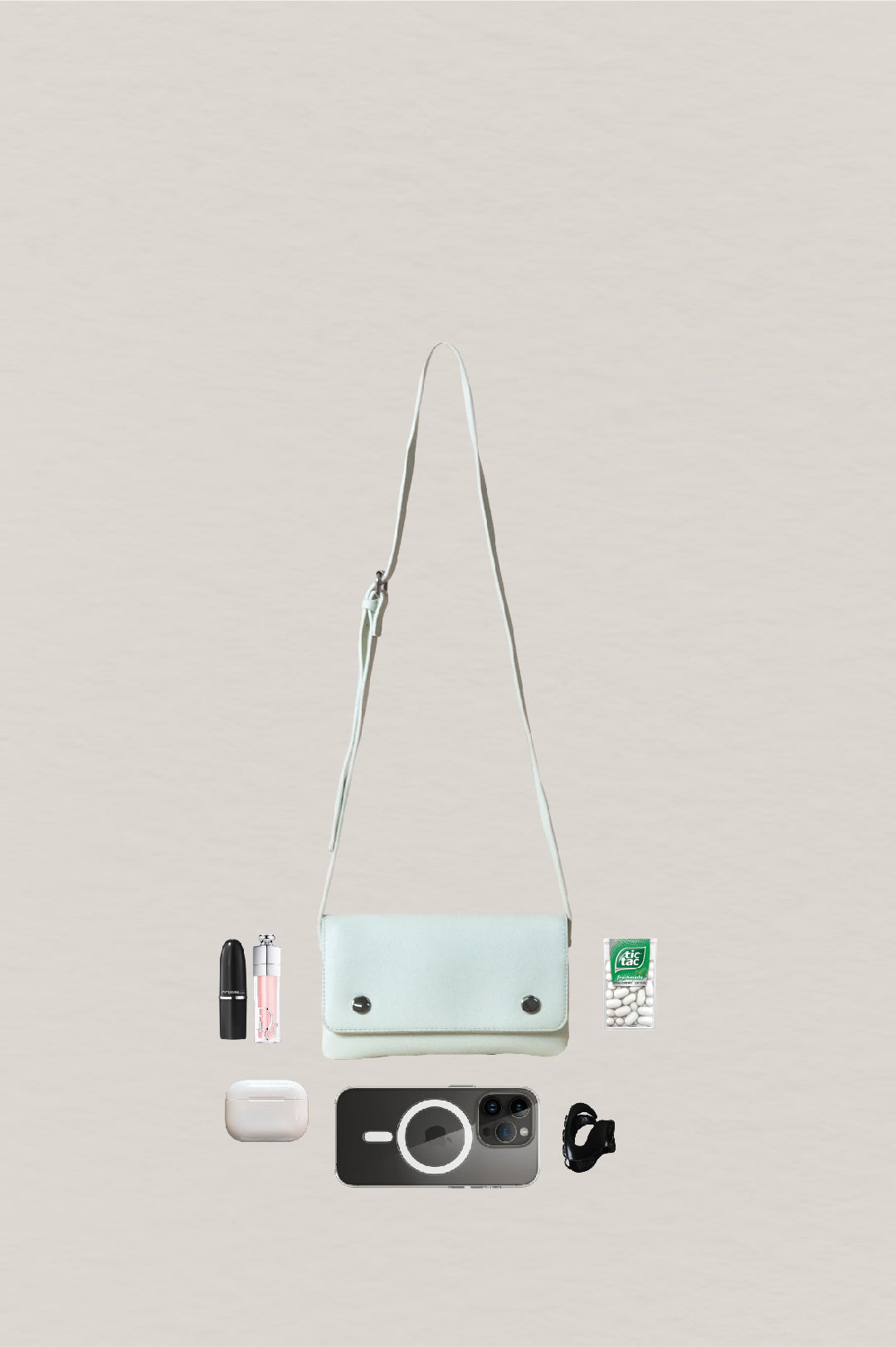 Classic Amélie Bag - Mint Green