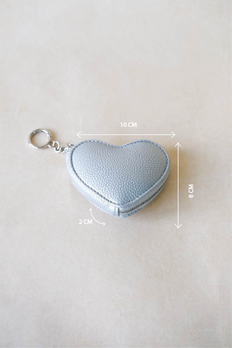 Coeur Charmé Mini - Silver