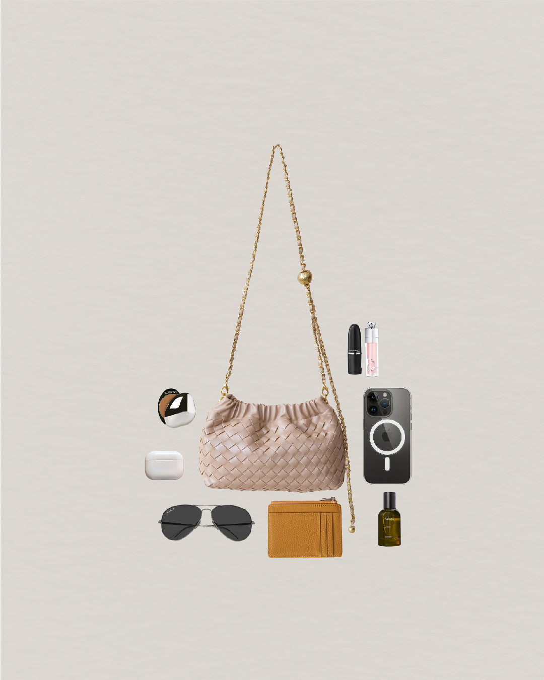 Artisan Signature Cloud Bag - Almond