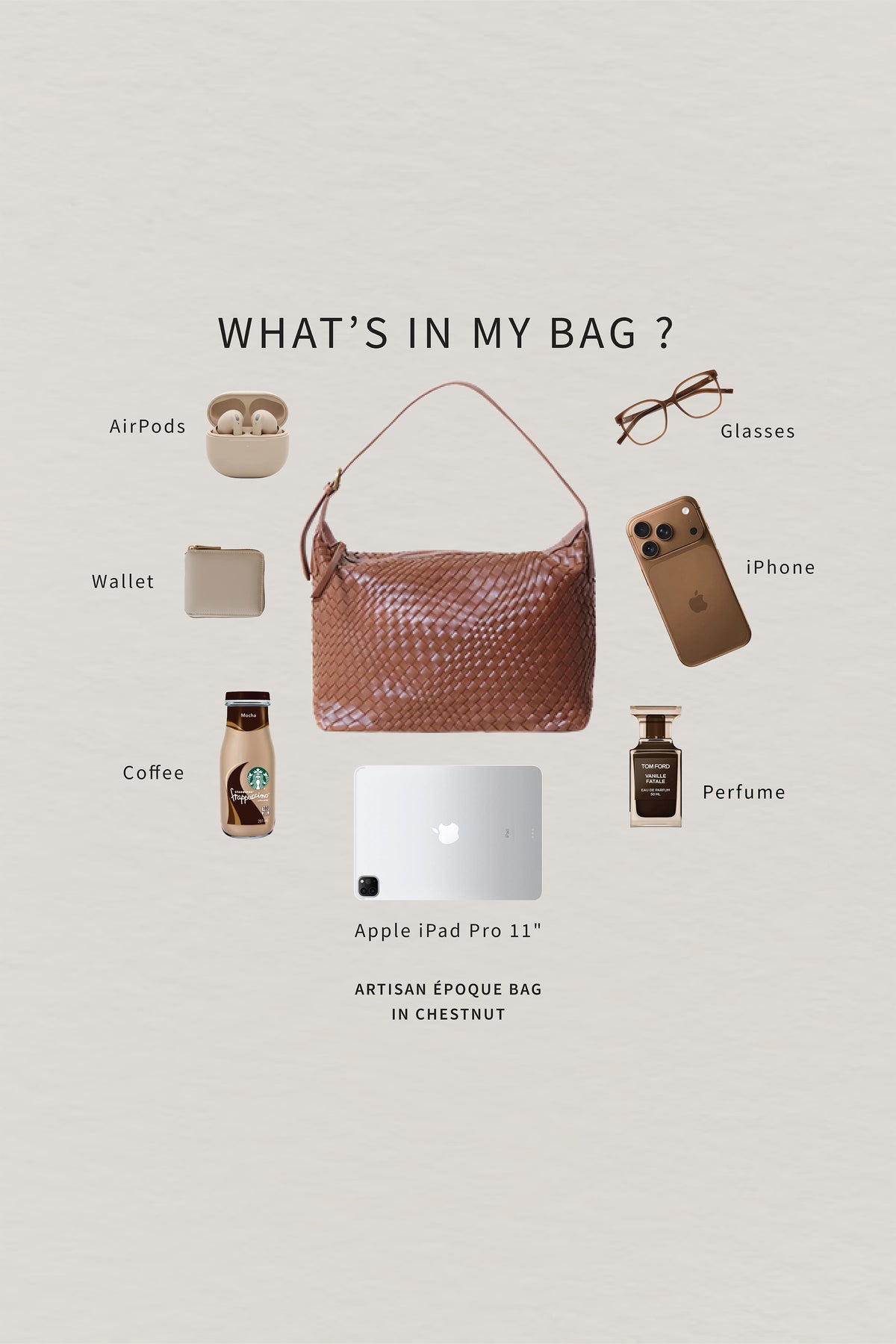 Artisan Époque Bag - Chestnut