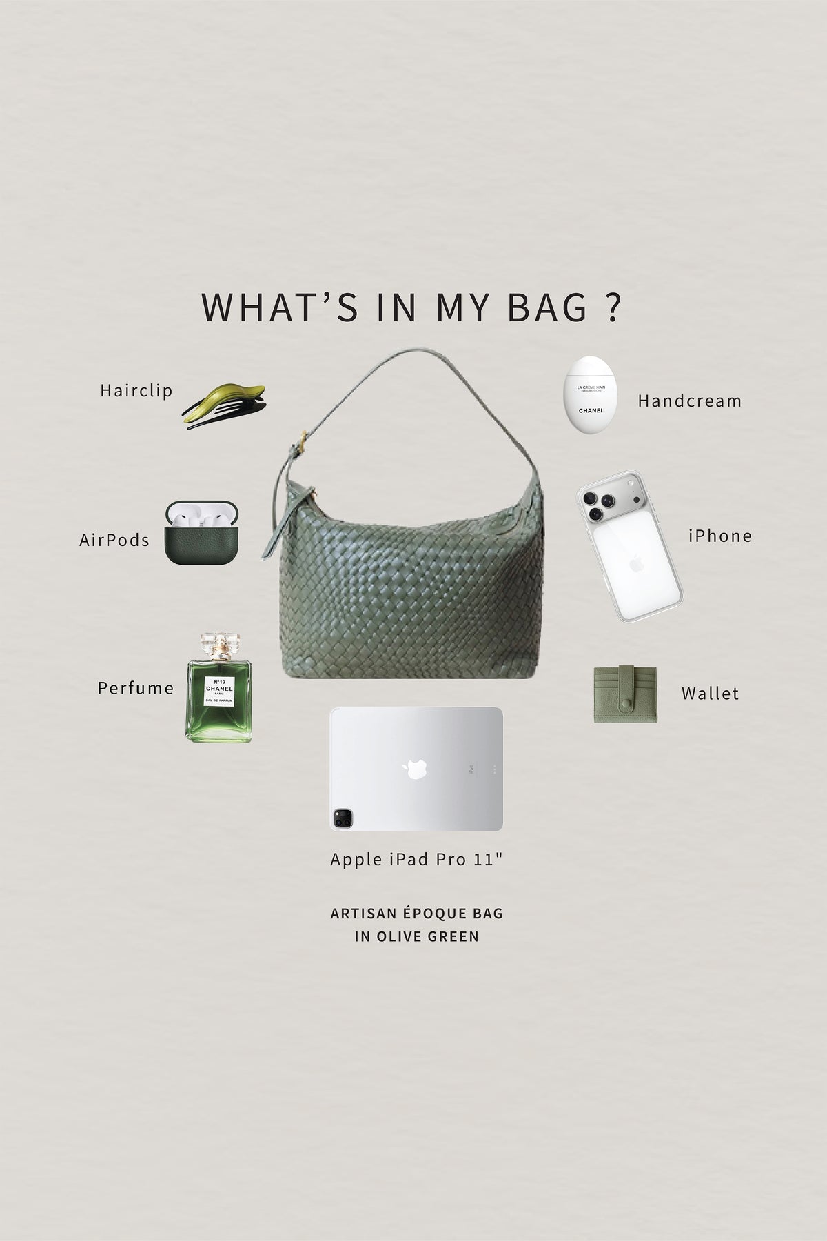 Artisan Époque Bag - Olive Green
