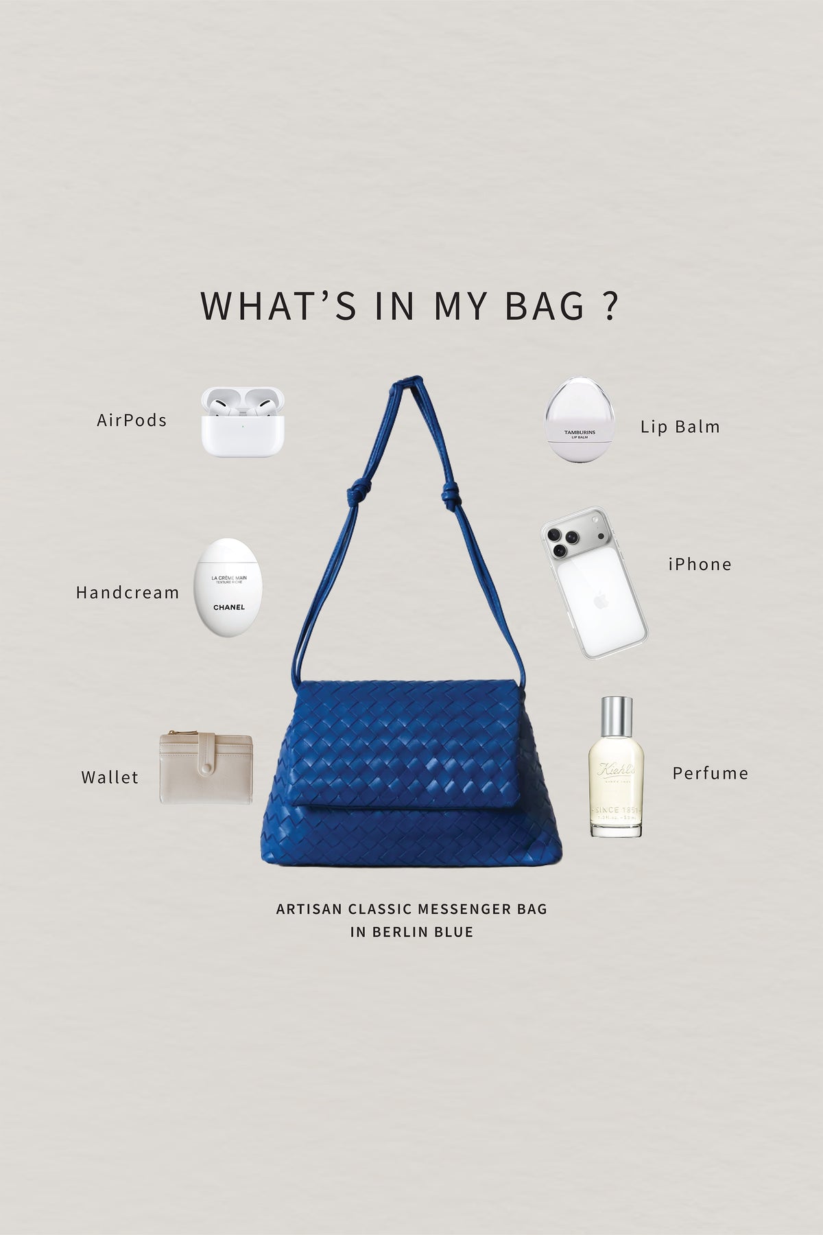 Artisan Classic Messenger Bag - Berlin Blue