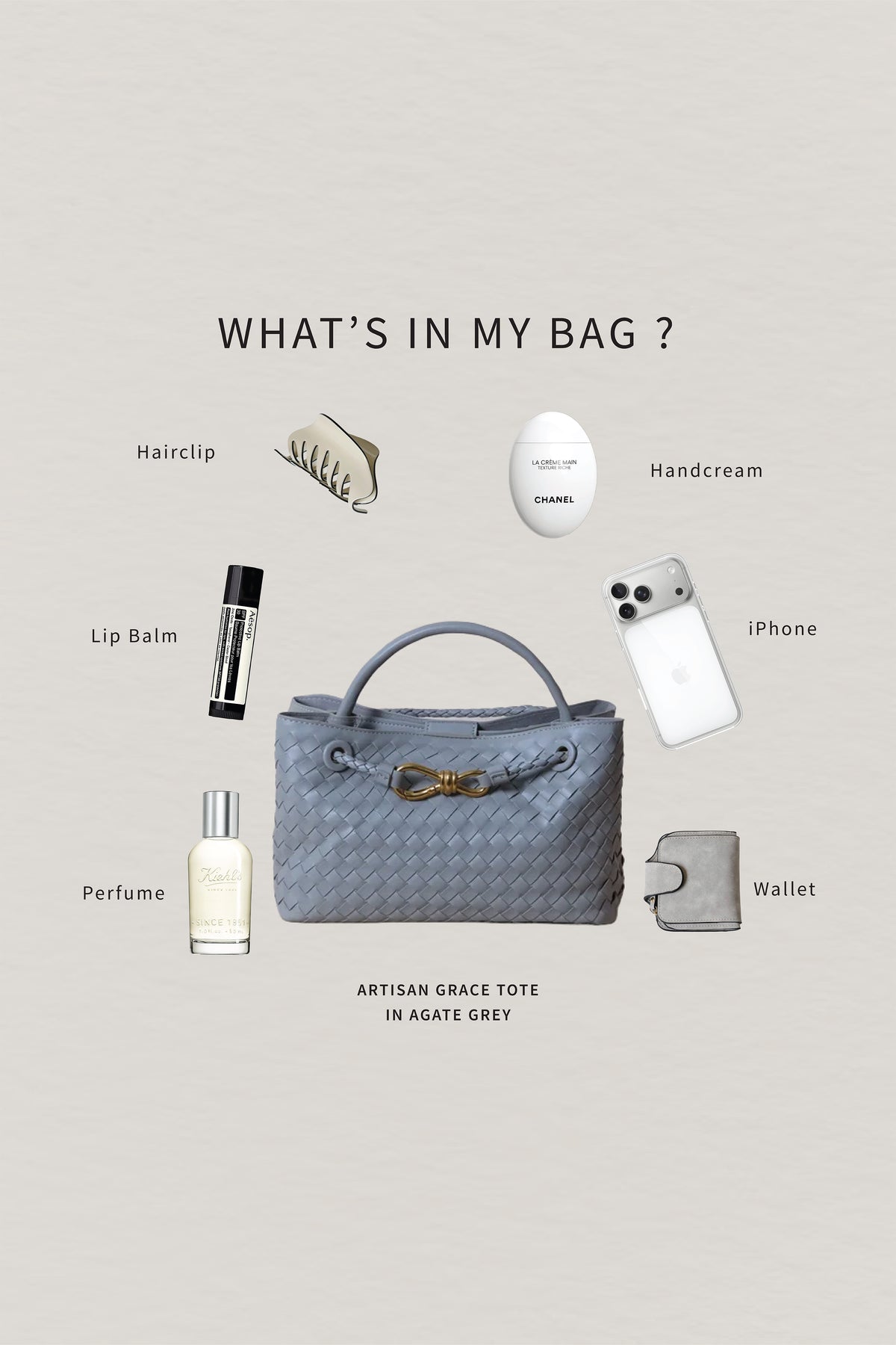 Artisan Grace Tote - Agate Grey