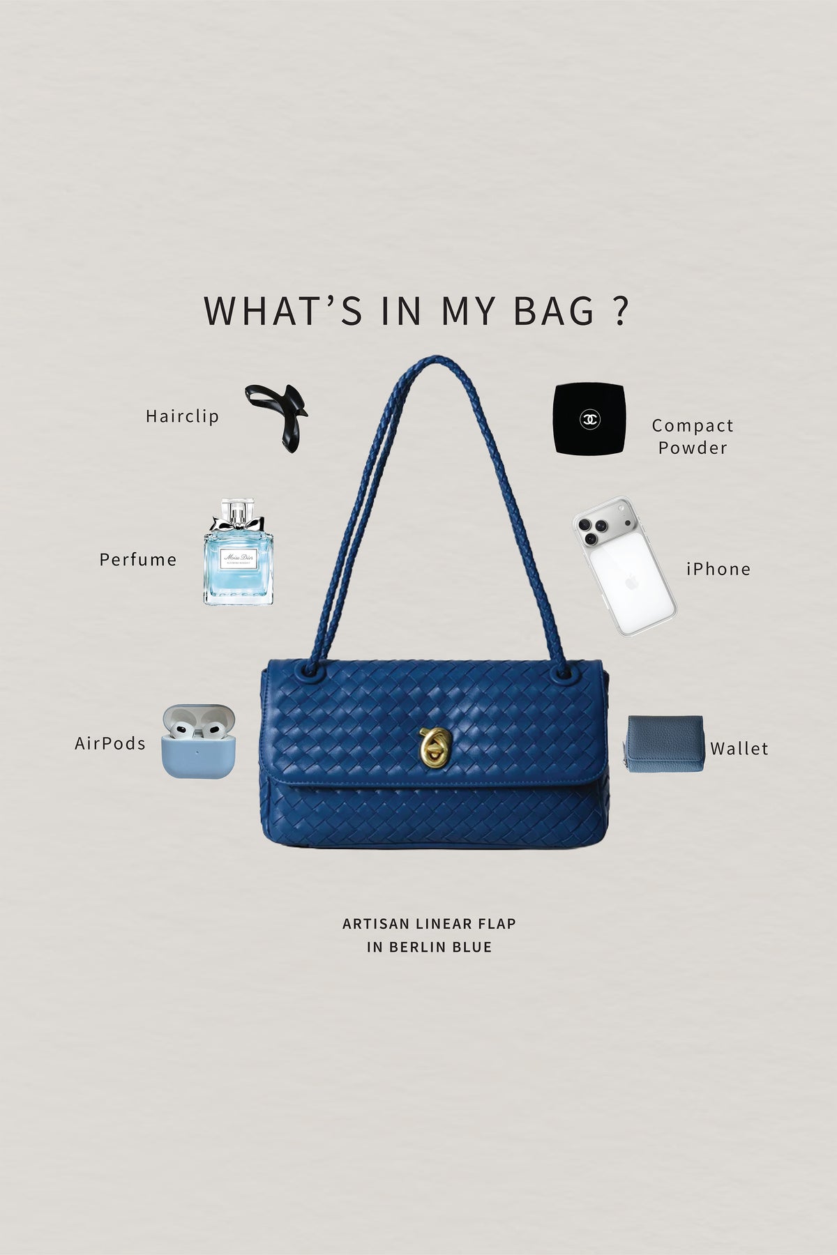 Artisan Linear Flap - Berlin Blue