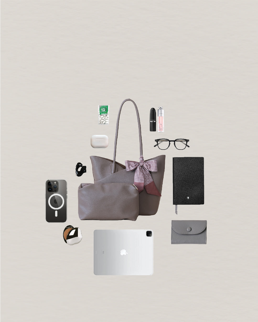 Flower Bud Aura Bag - Khaki