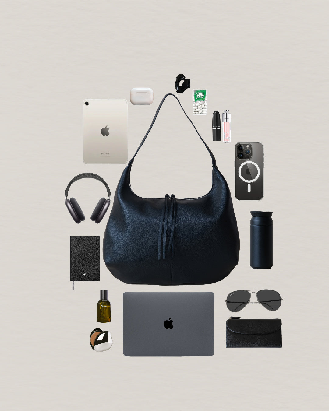 Elaria Commuter Tote - Classic Black