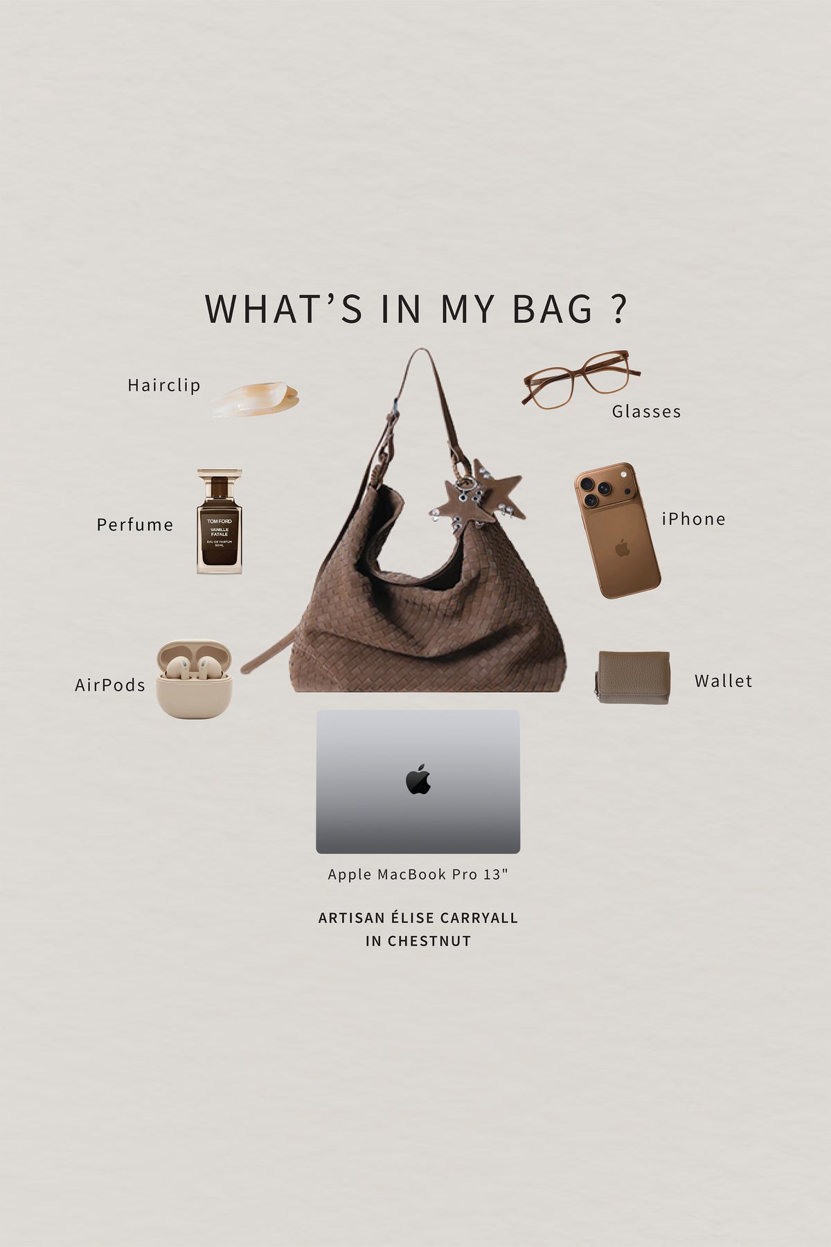 Artisan Élise Carryall - Chestnut