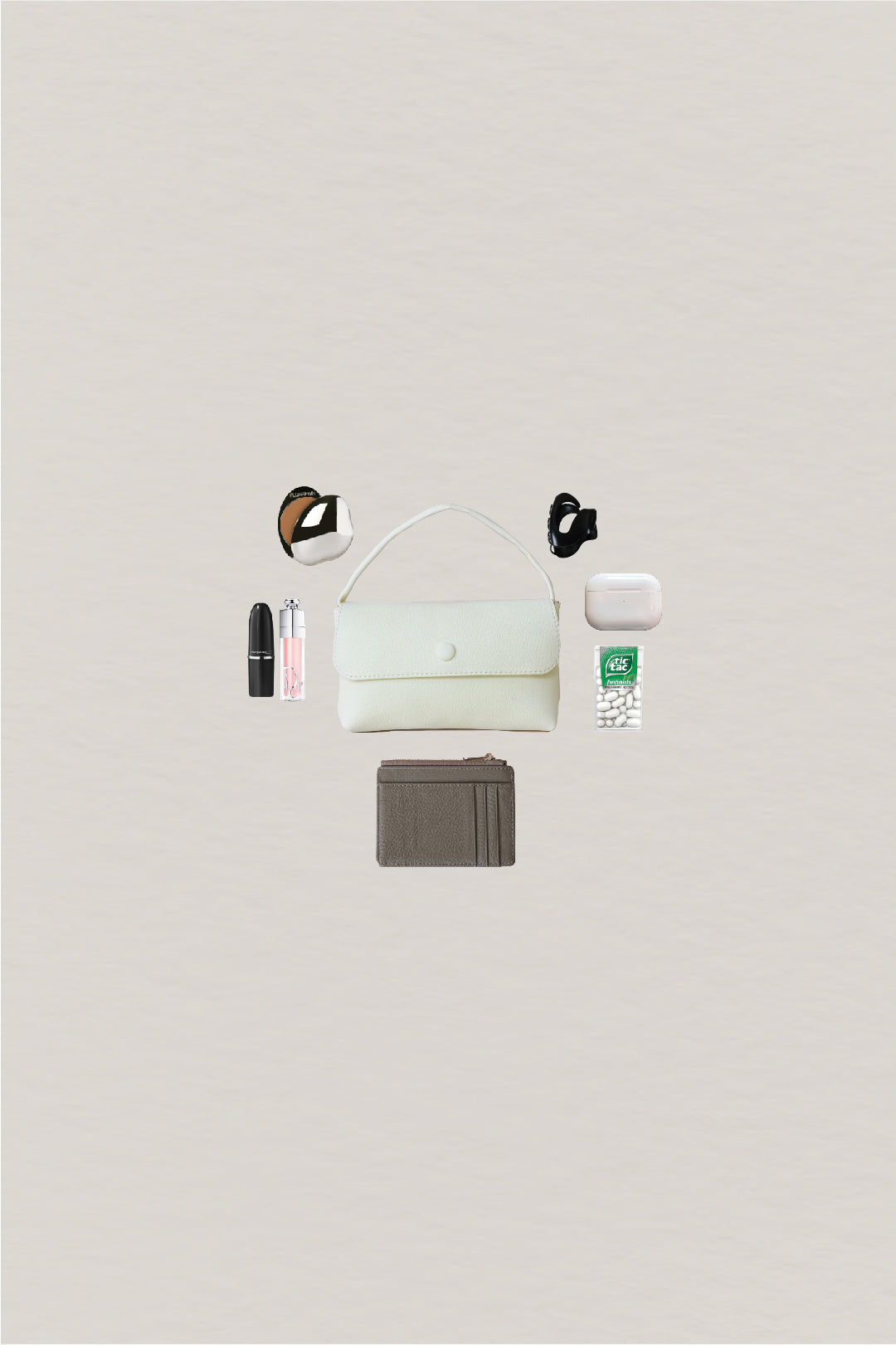 Elaria Classic Mini Bag - White