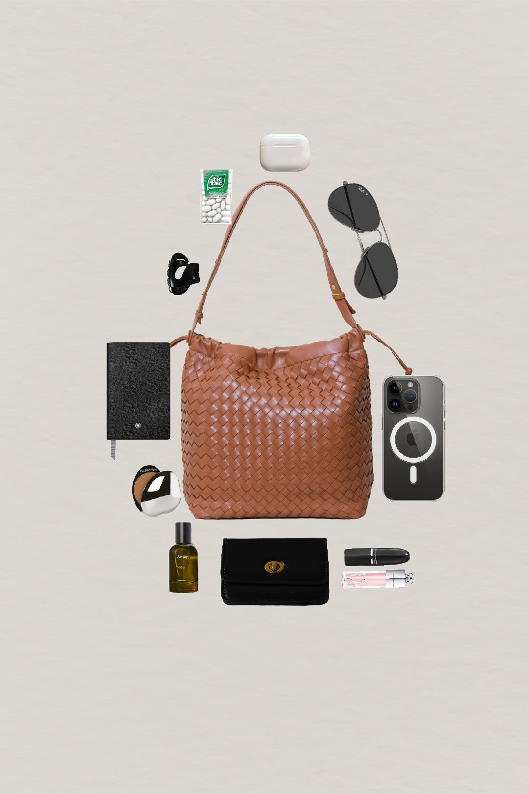 Artisan Classic Slouch Bag - Shinny Chestnut