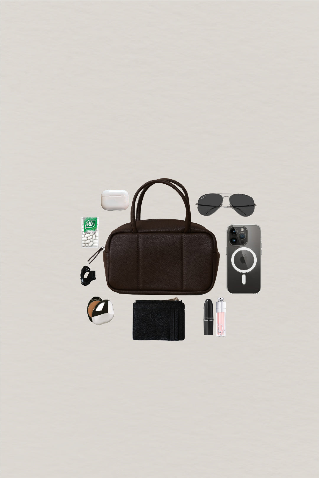 Aurelia Mini Boston - Coffee