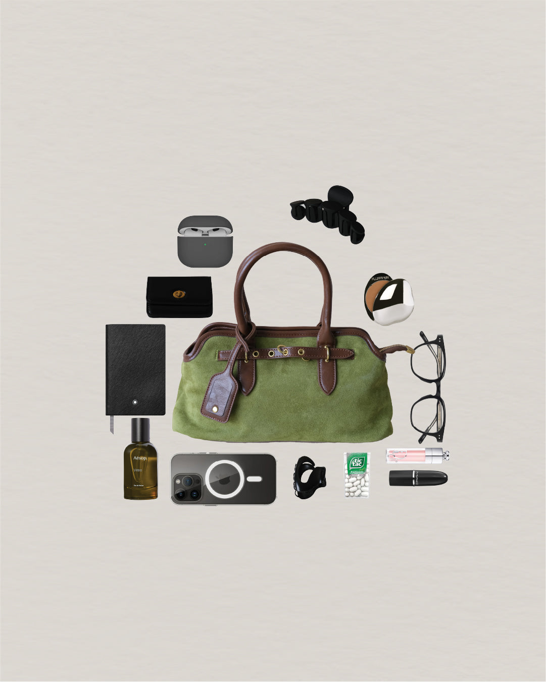 Amélie Satchel - Green