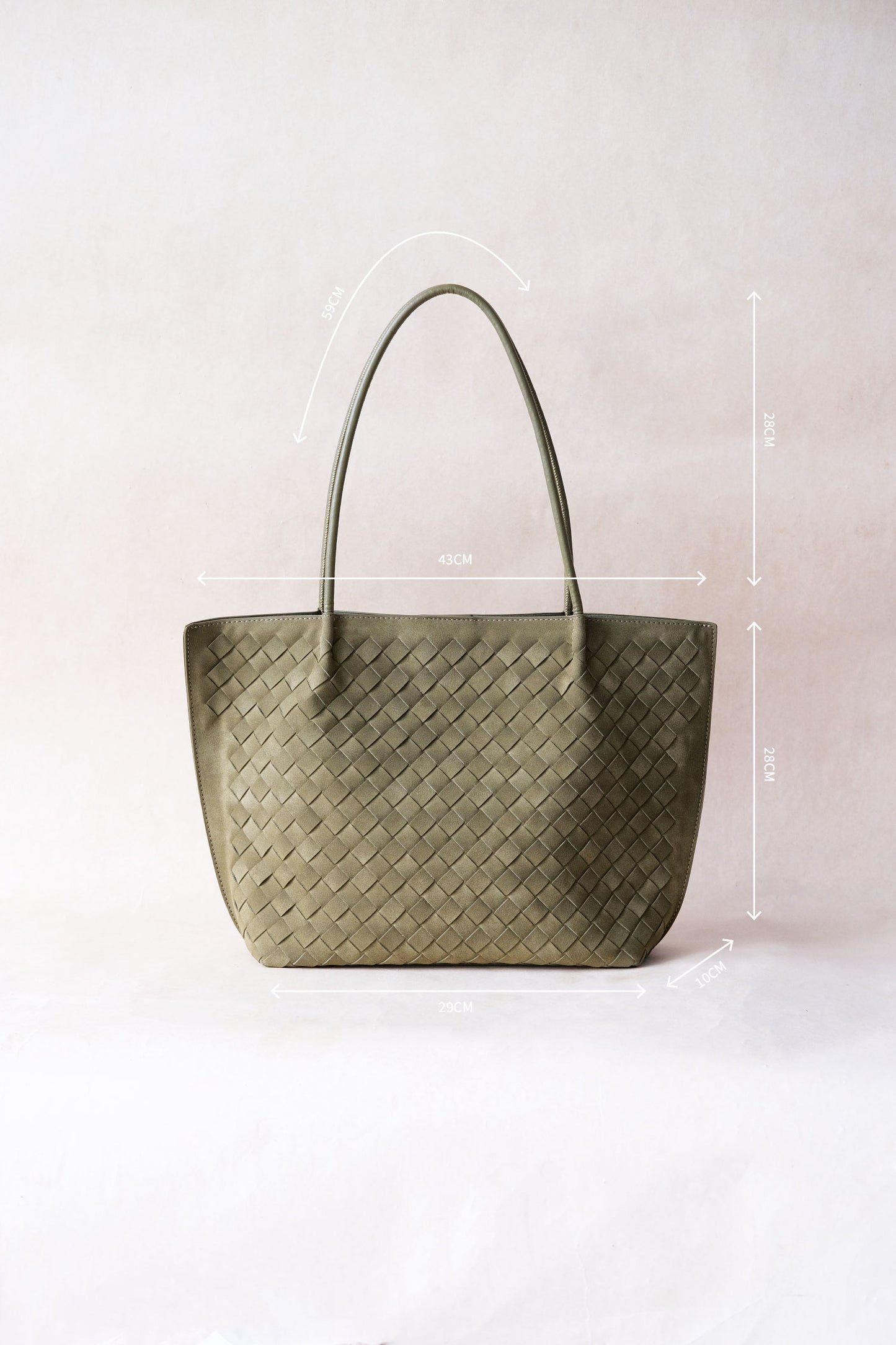 The Artisan Grande Tote - Olive Green