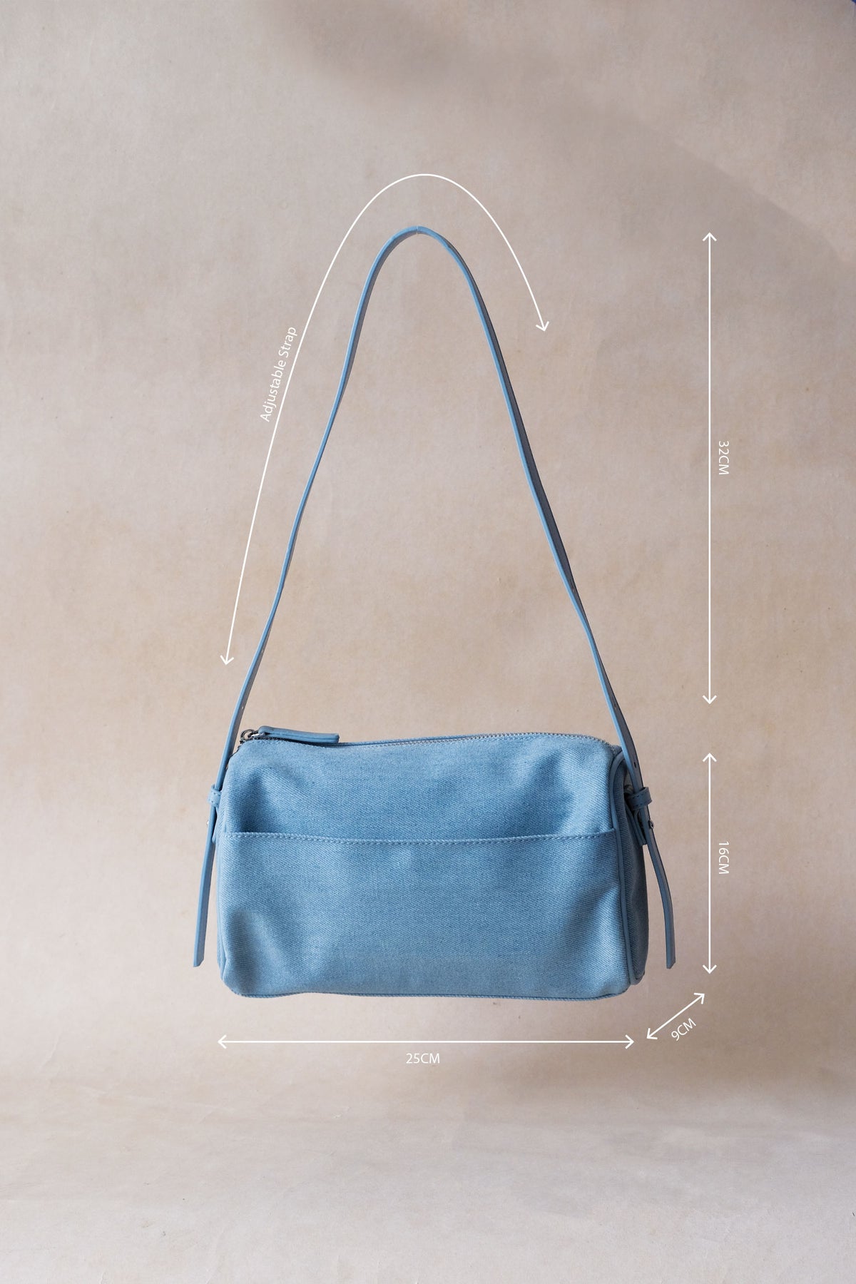 Denim Ease Bag - Light Blue