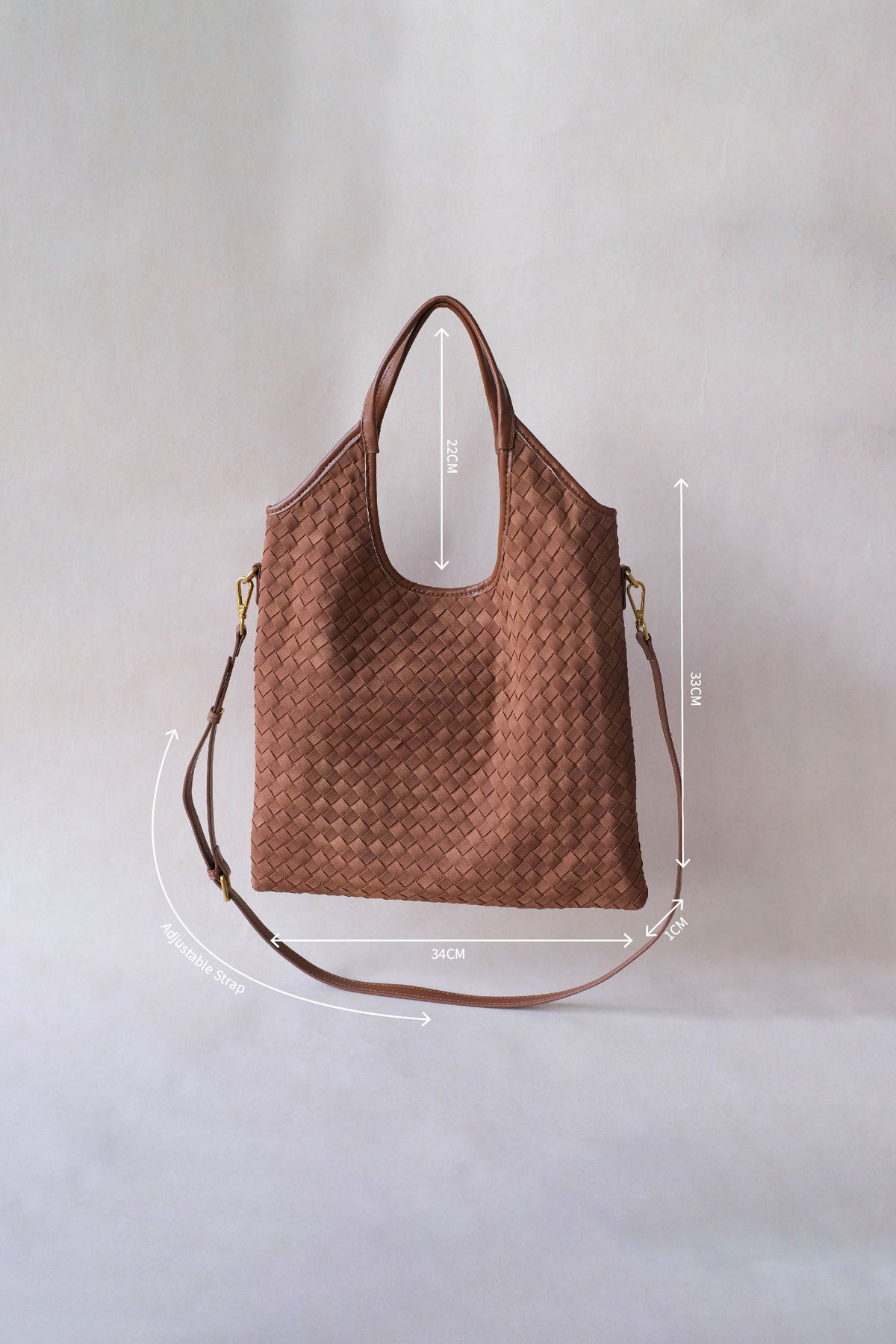 The Artisan Duo Tote - Chestnut