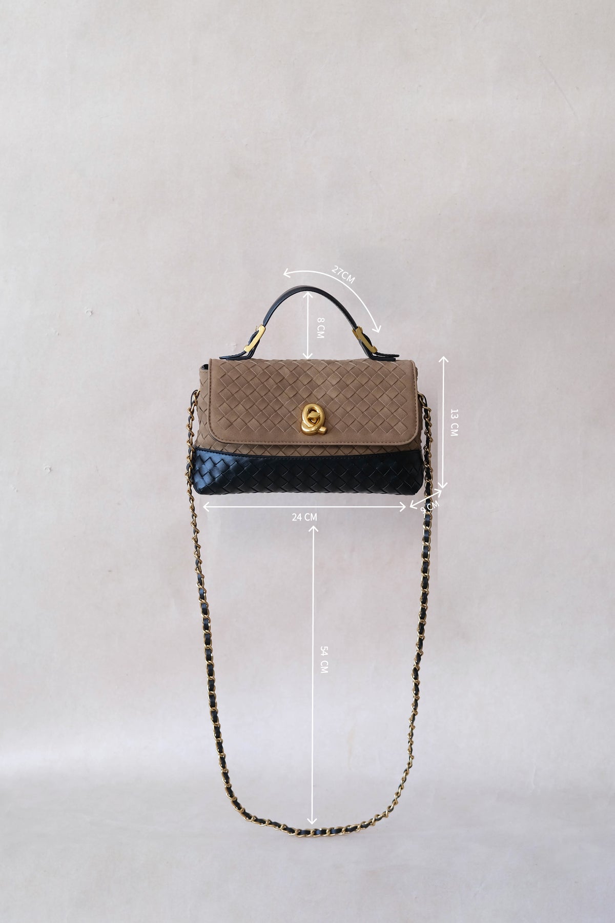 Artisan Minimalist Weave Multi-Bag - Khaki