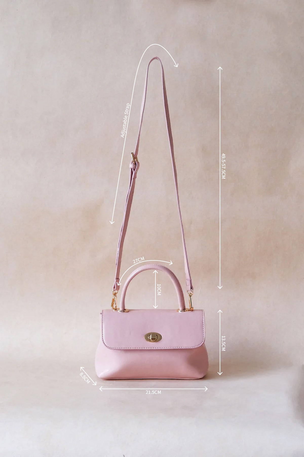 The Vivienne Box - Macaroon Pink