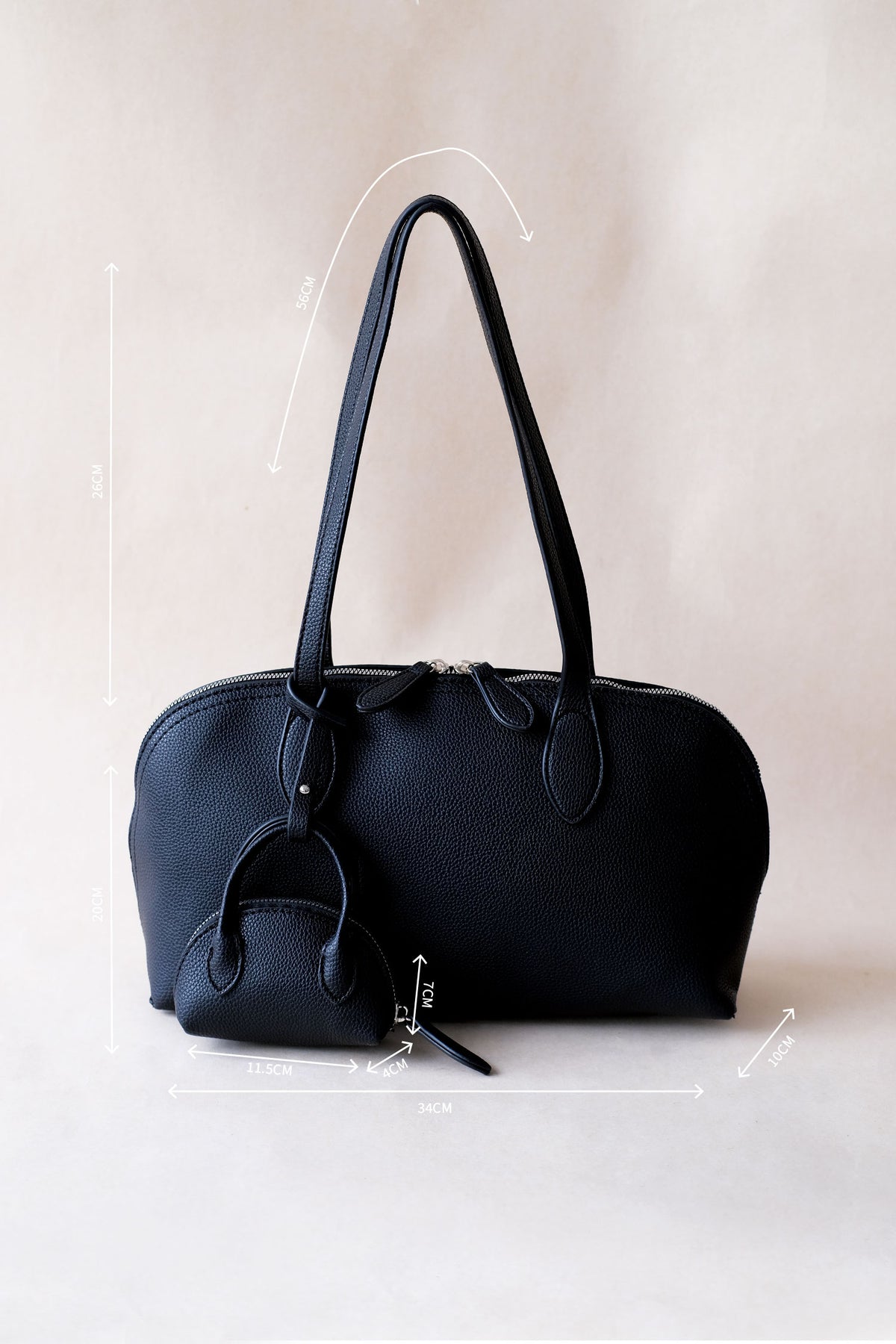 The Céleste Bag - Classic Black