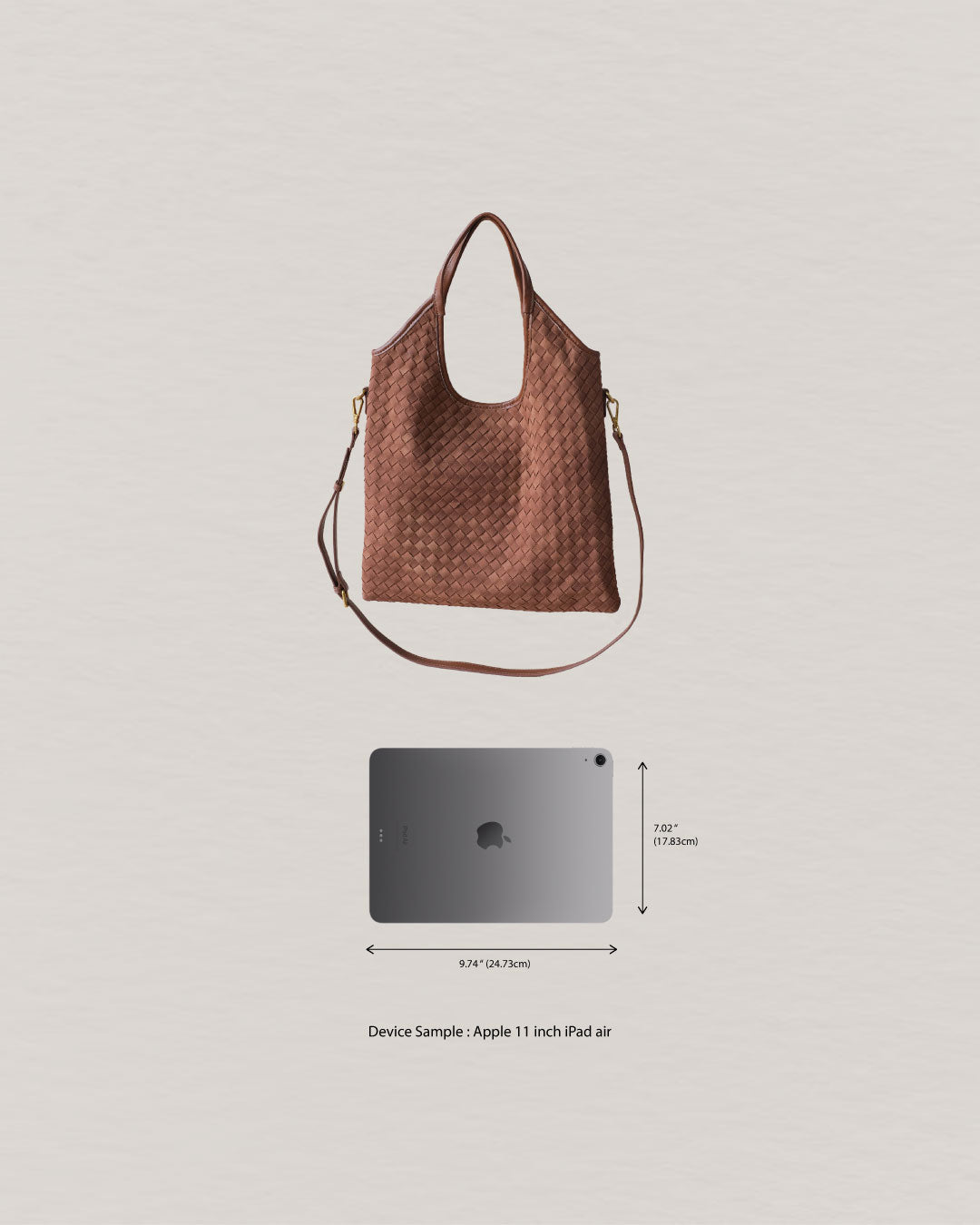 The Artisan Duo Tote - Chestnut