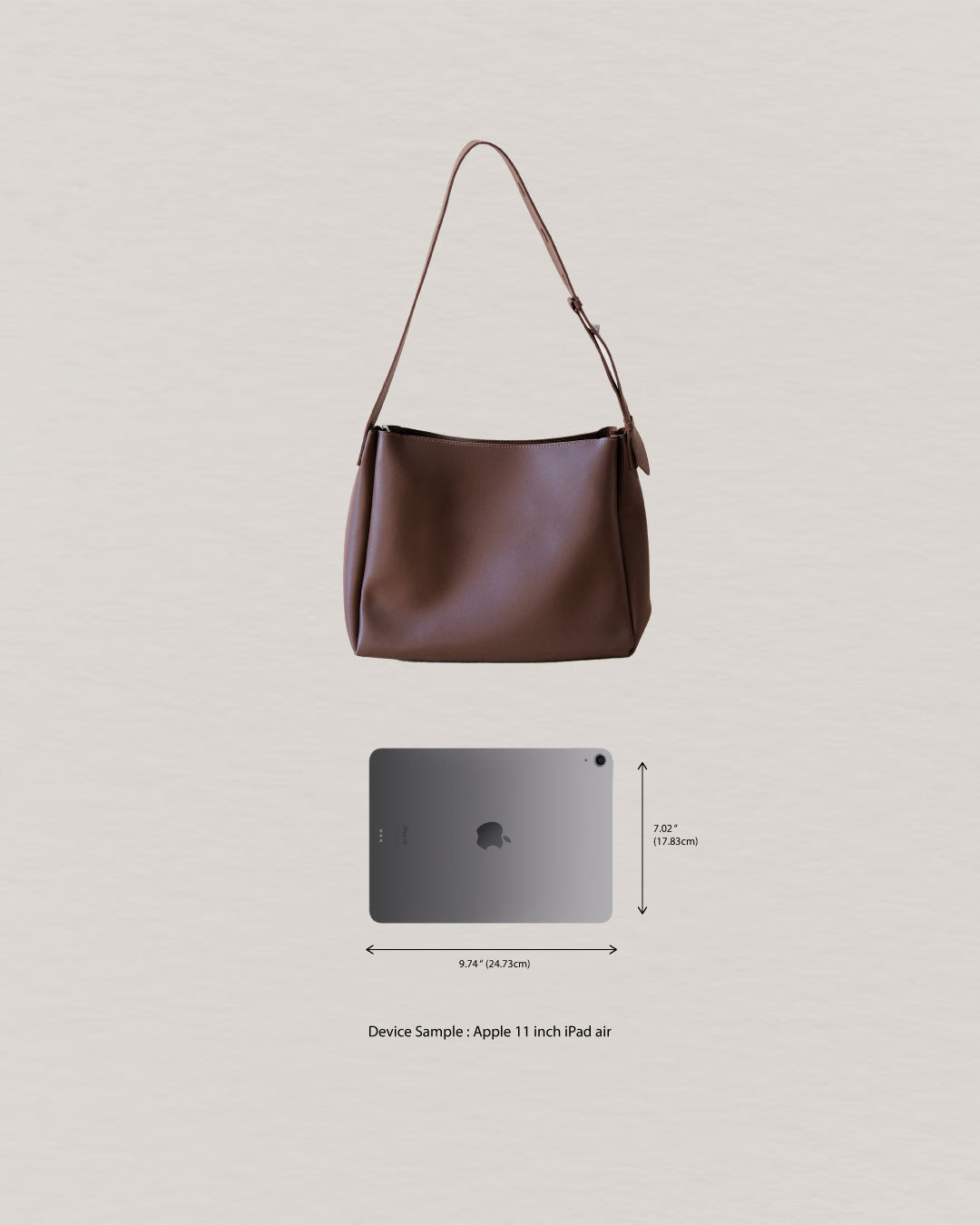 The Elara Tote - Chestnut