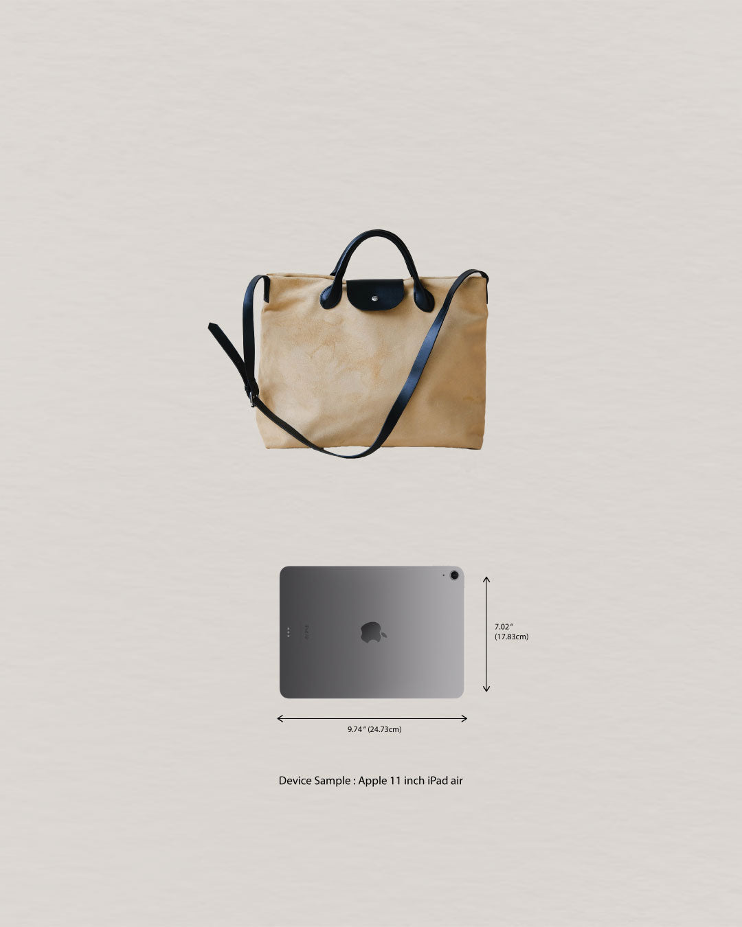 The Large Parisian Bag In Khaki