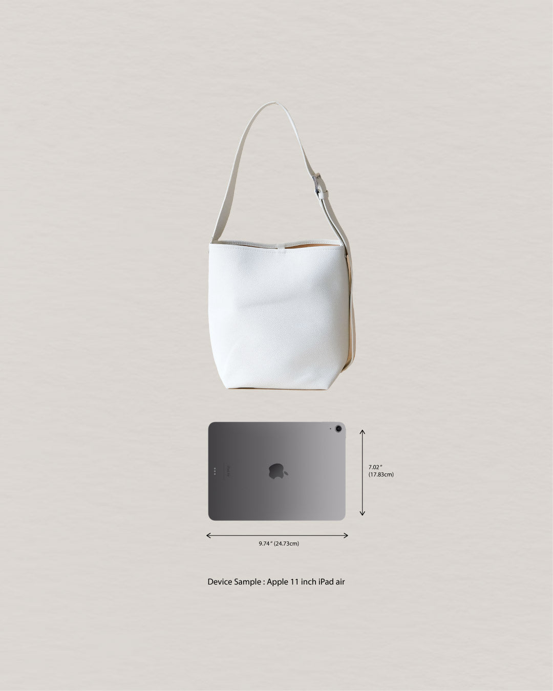 The Emery Bucket - White