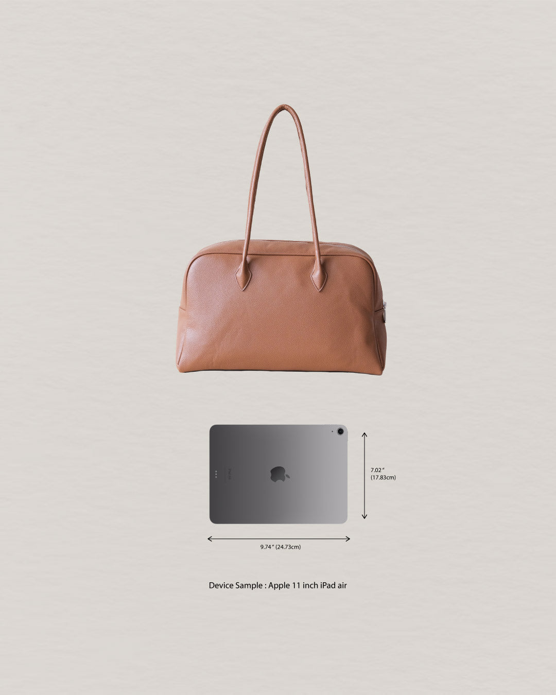 The Elira Tote - Chestnut