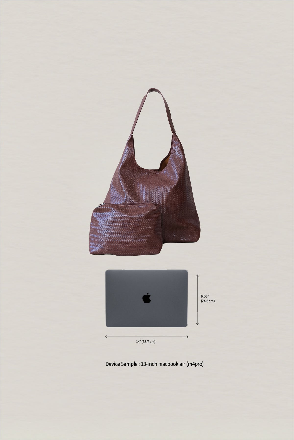The Pure Elegance Tote - Caramel