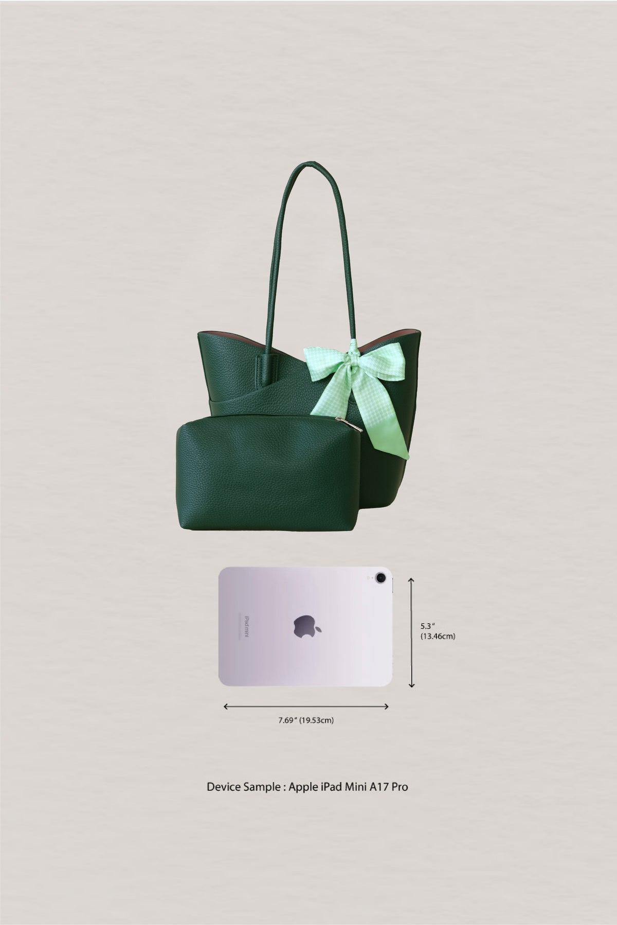 Flower Bud Aura Bag - Green
