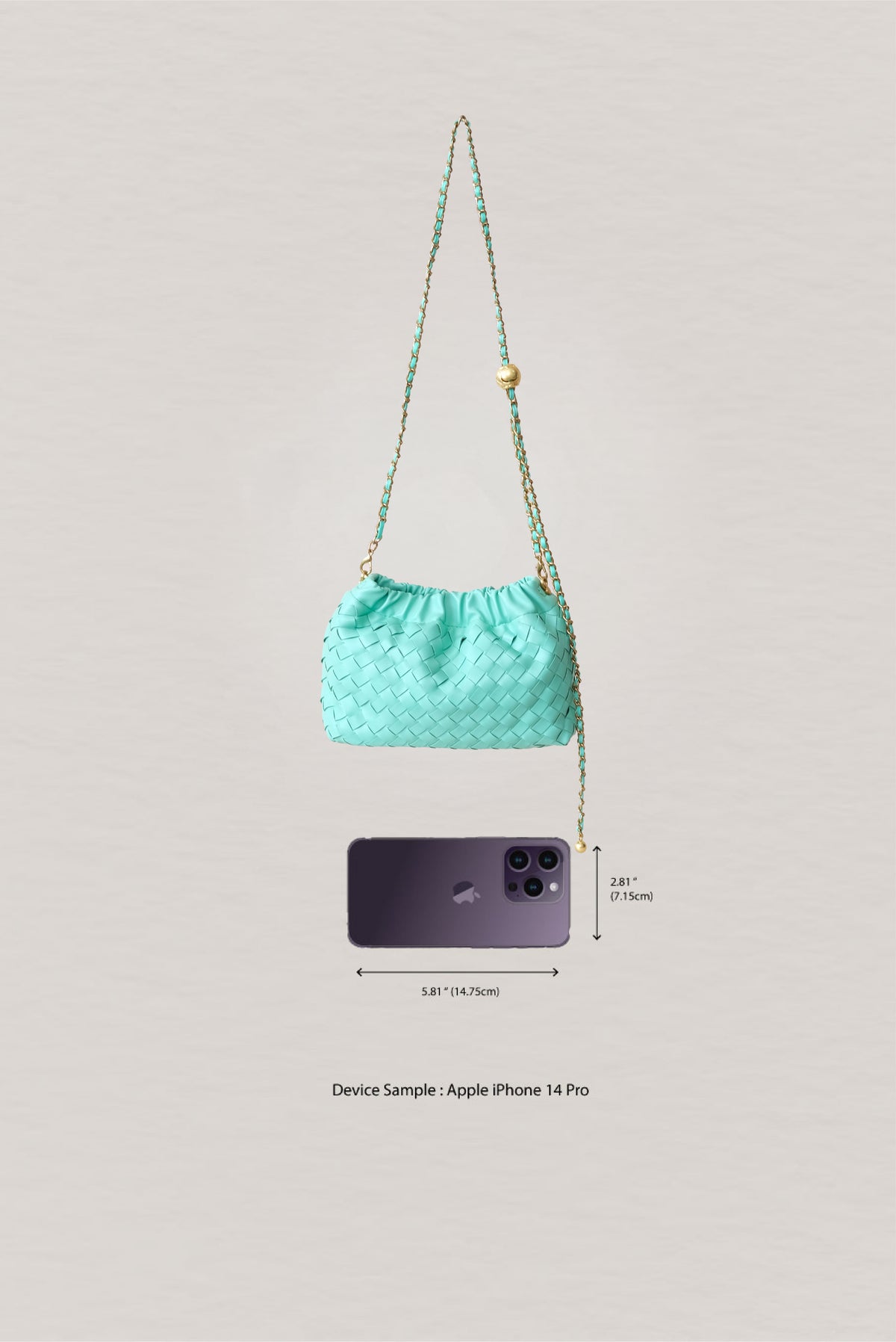 Artisan Signature Cloud Bag - Siren Green