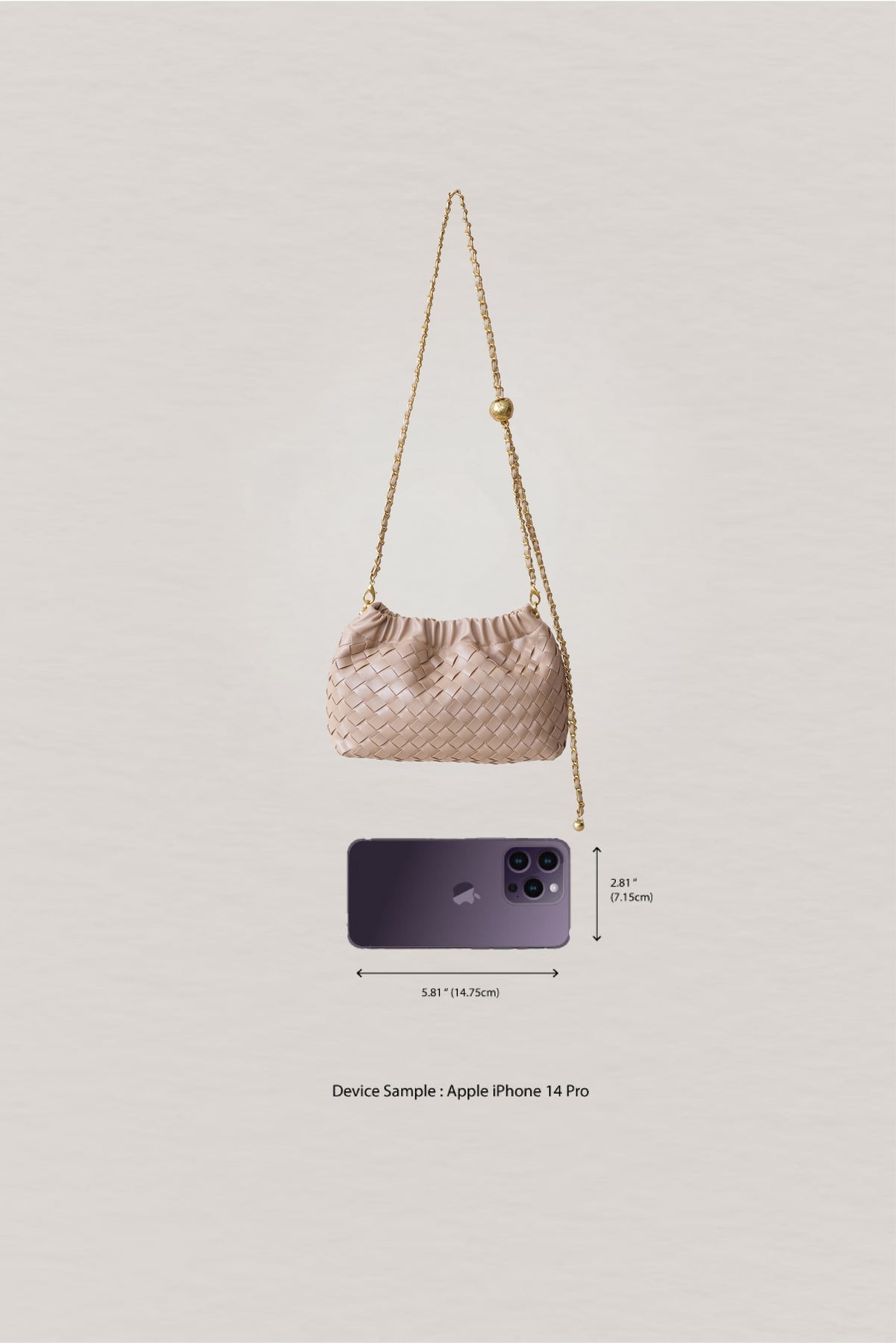 Artisan Signature Cloud Bag - Almond