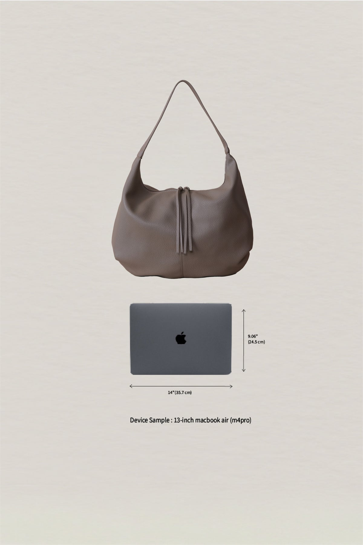 Elaria Commuter Tote - Mud