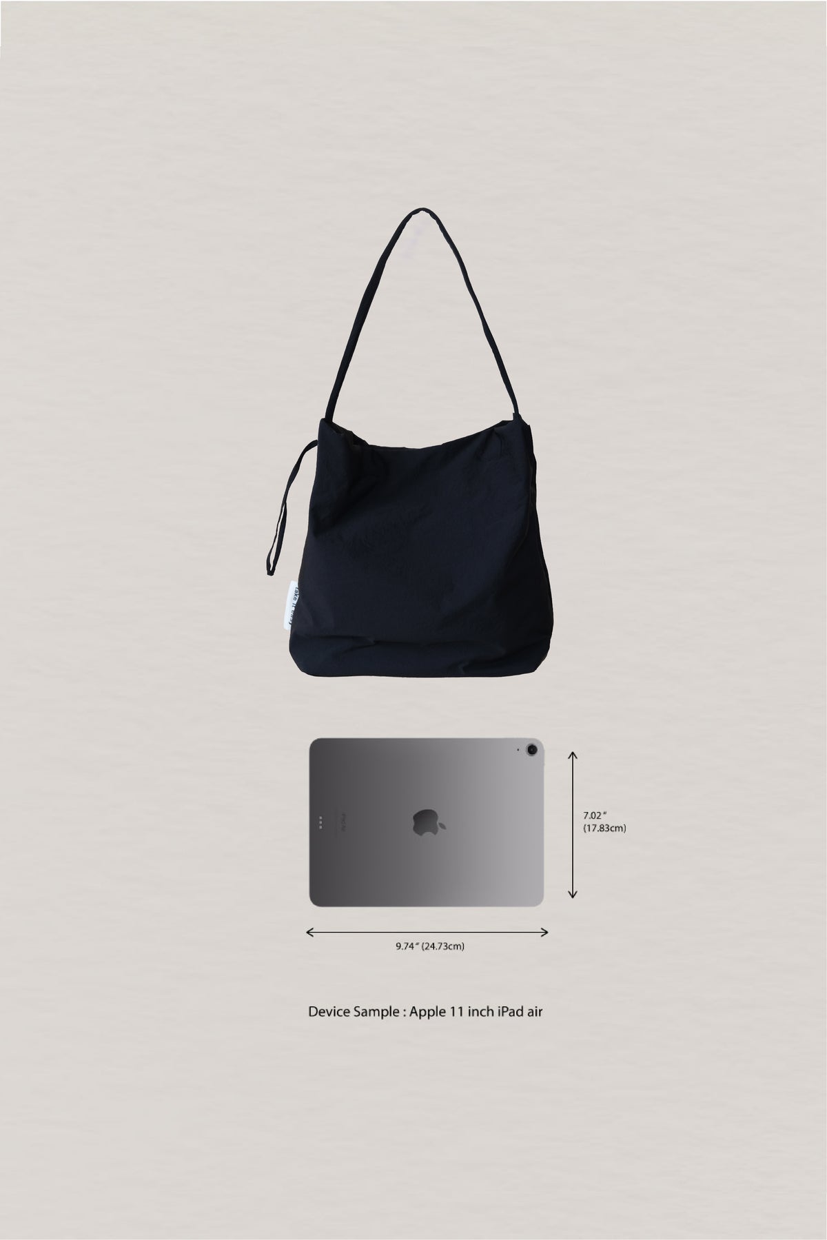 Everyday Nylon Carryall - Classic Black