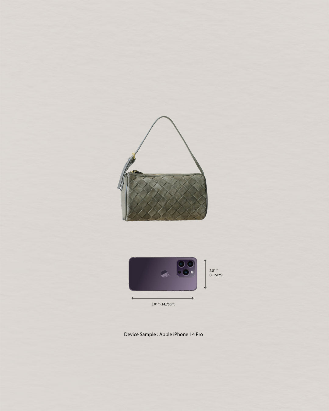 Mini Artisan Bag - Olive Green