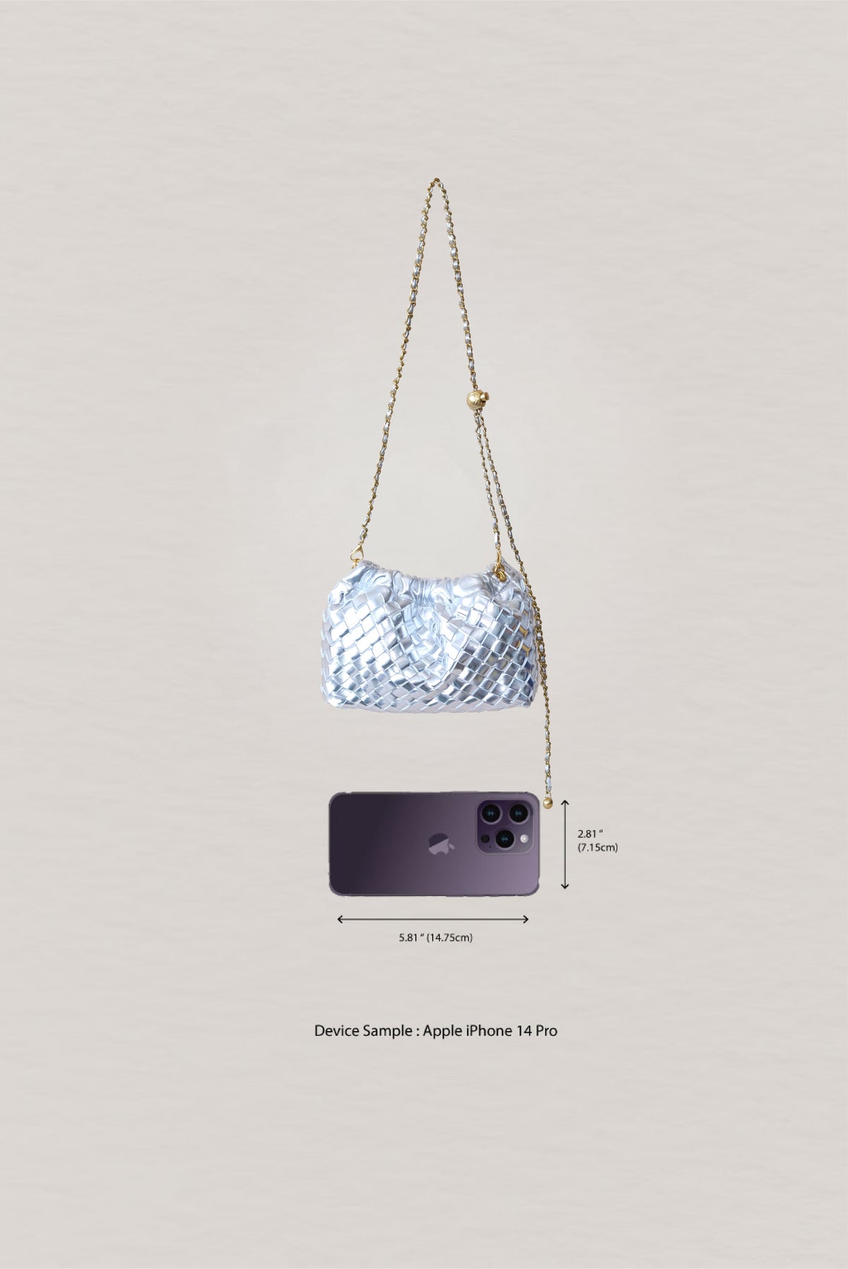 Artisan Signature Cloud Bag - Silver