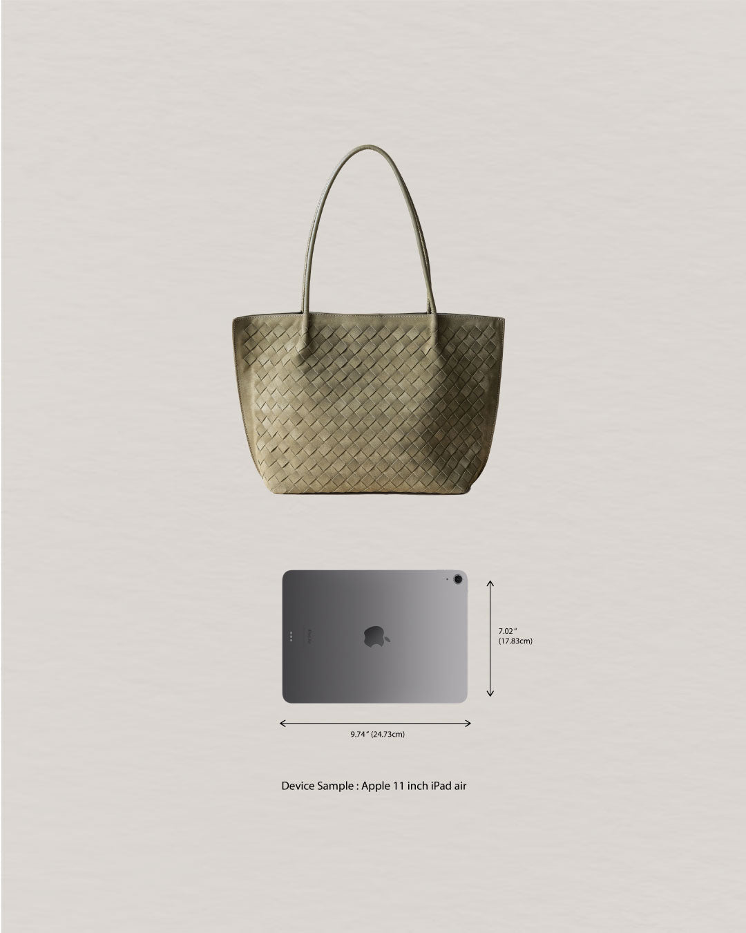 The Artisan Grande Tote - Olive Green