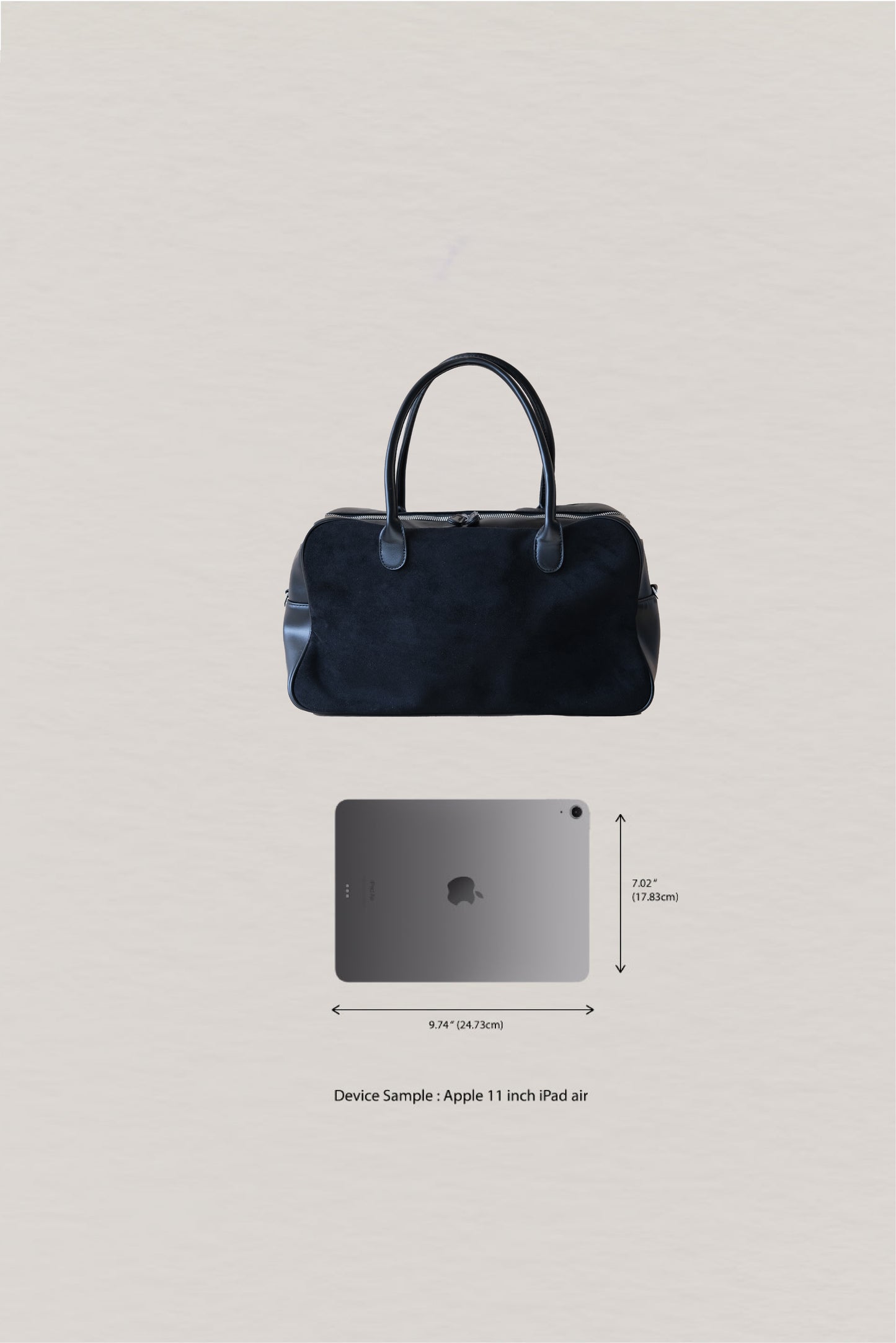 The Atelier Soft Tote - Classic Black