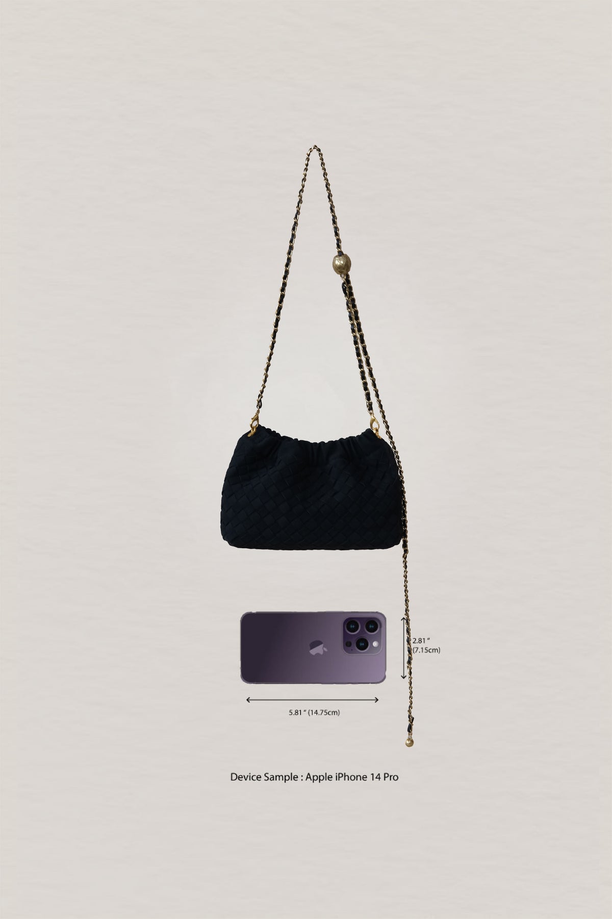 Artisan Signature Cloud Bag - Matte Black