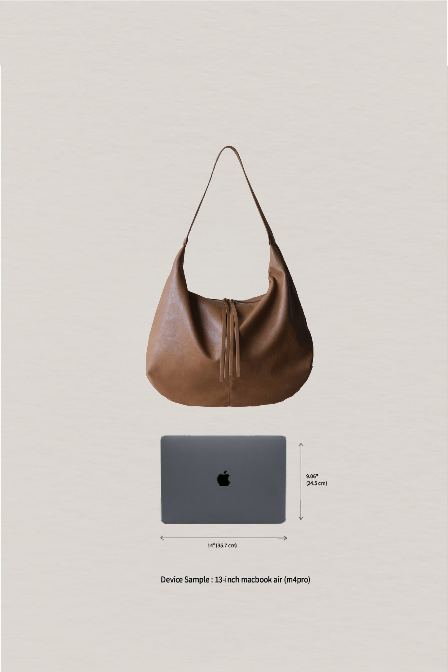 Timeless Soft Carryall Tote - Camel
