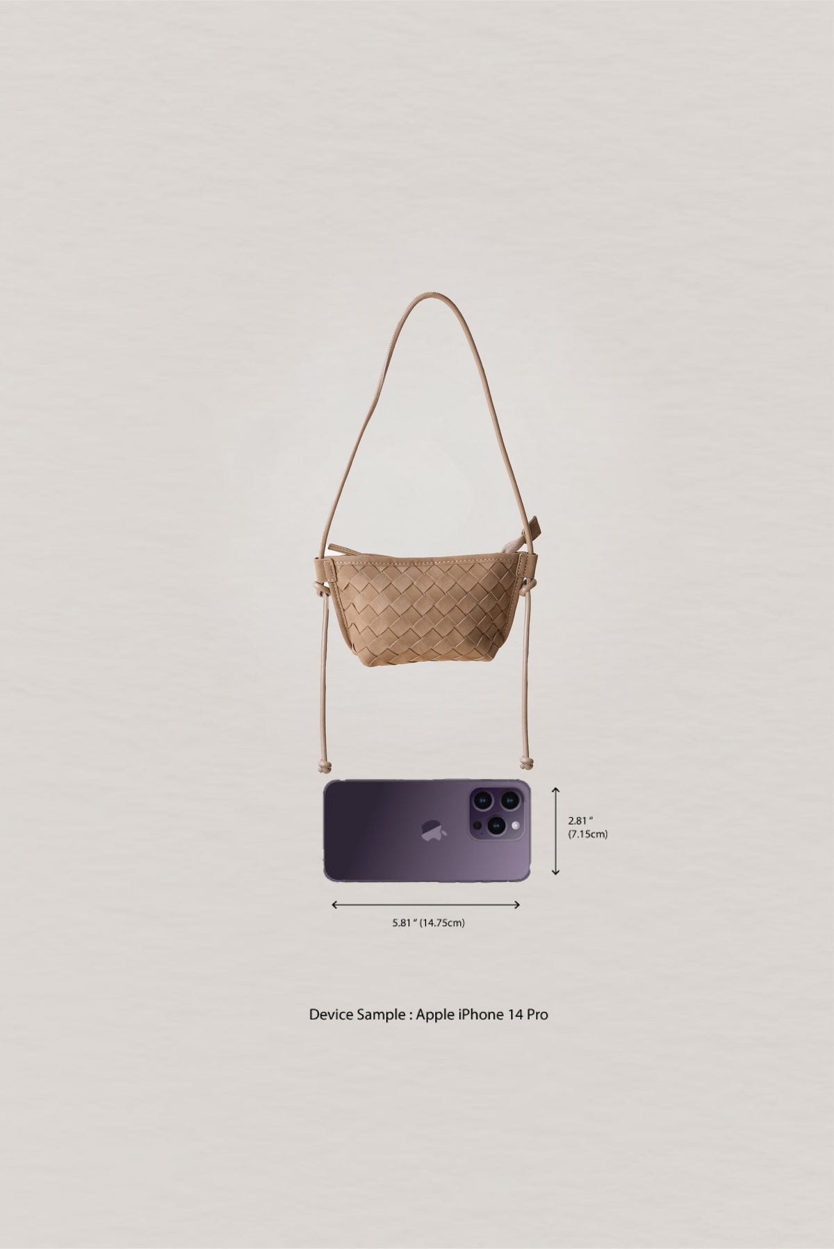 Mini Artisan Satchel - Khaki