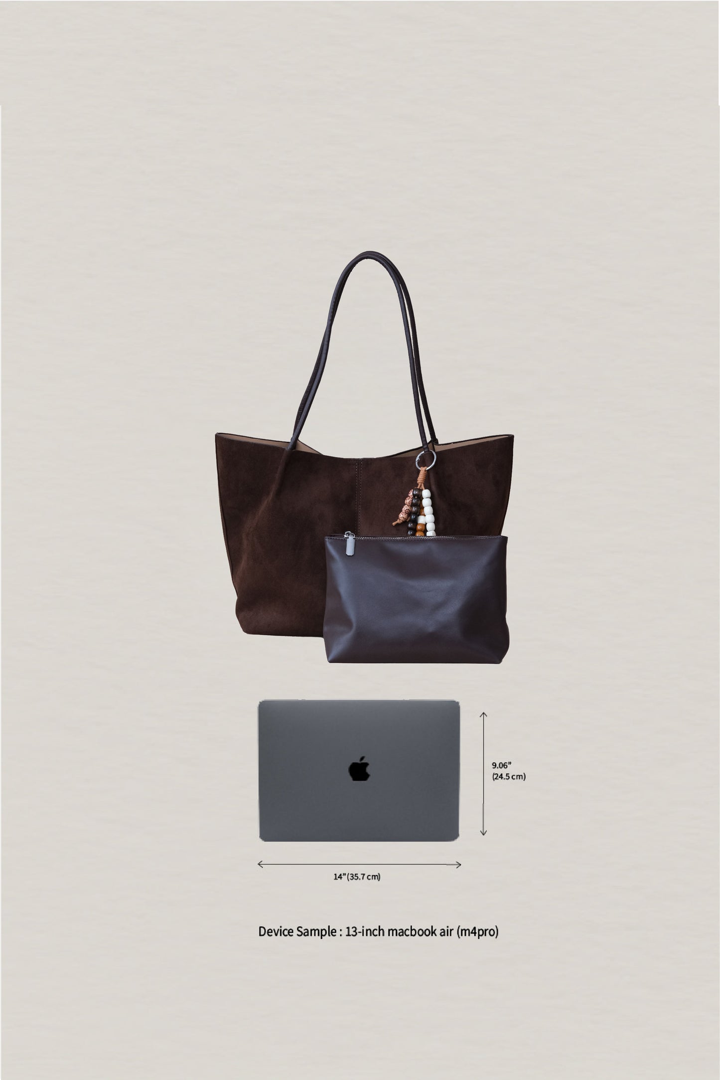 French Ease Tote - Coffee