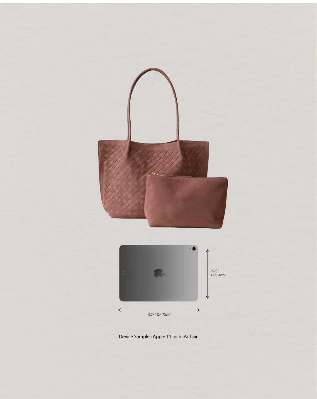 The Artisan Grande Tote - Chestnut