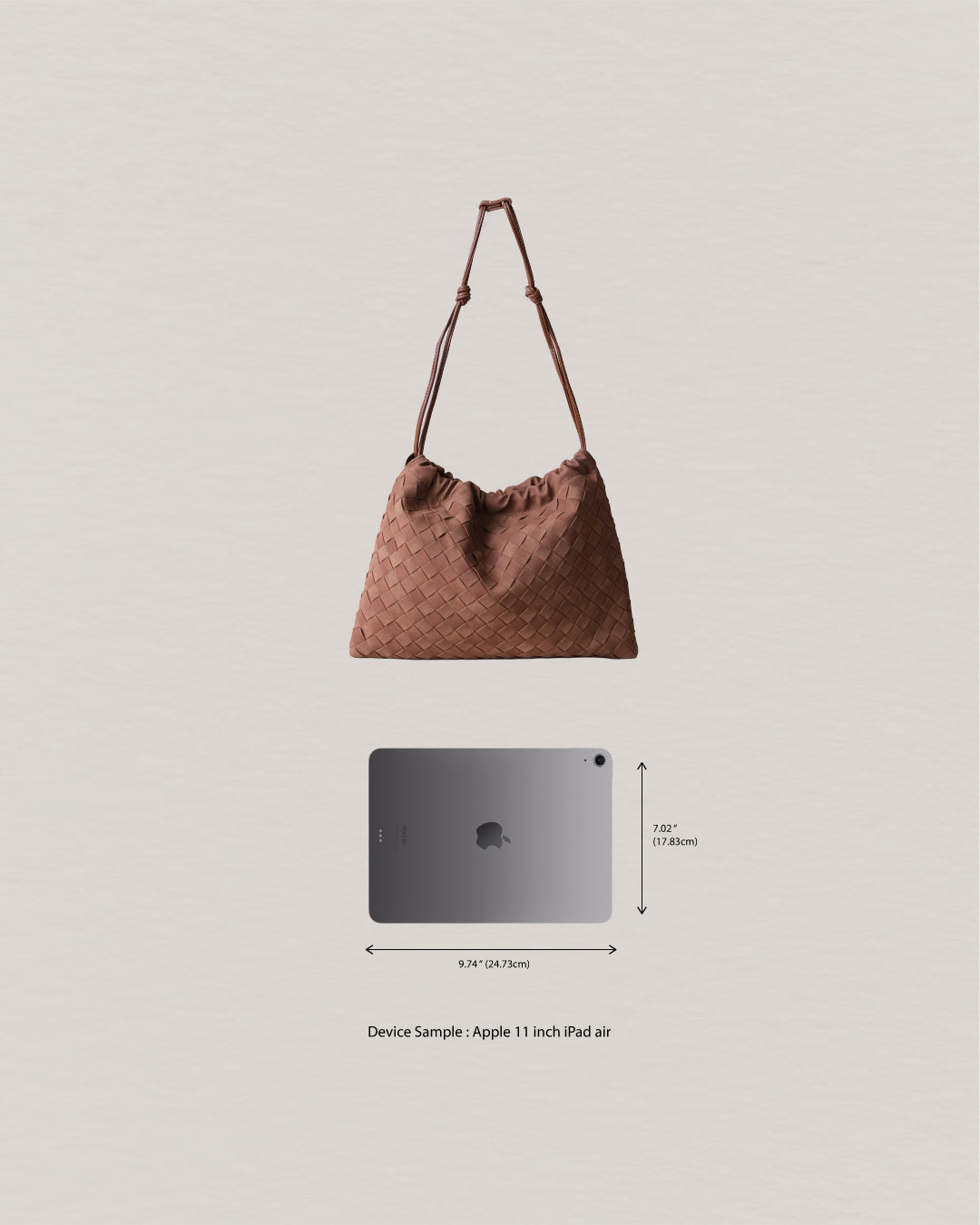 Artisan Cloud Satchel - Chestnut