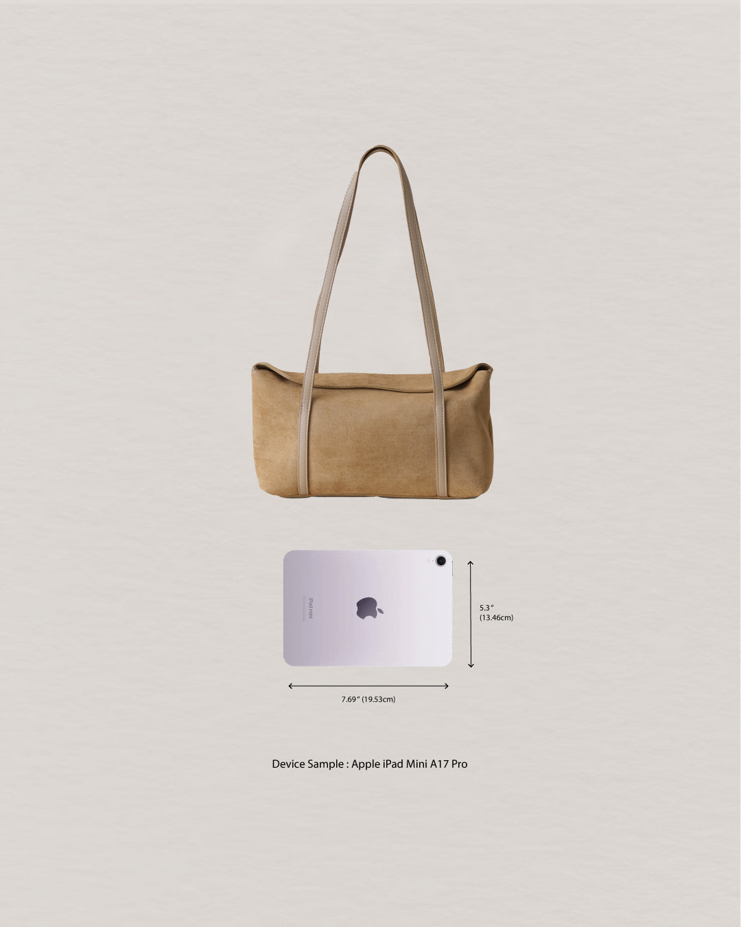 Matte Épure Carry Tote - Khaki